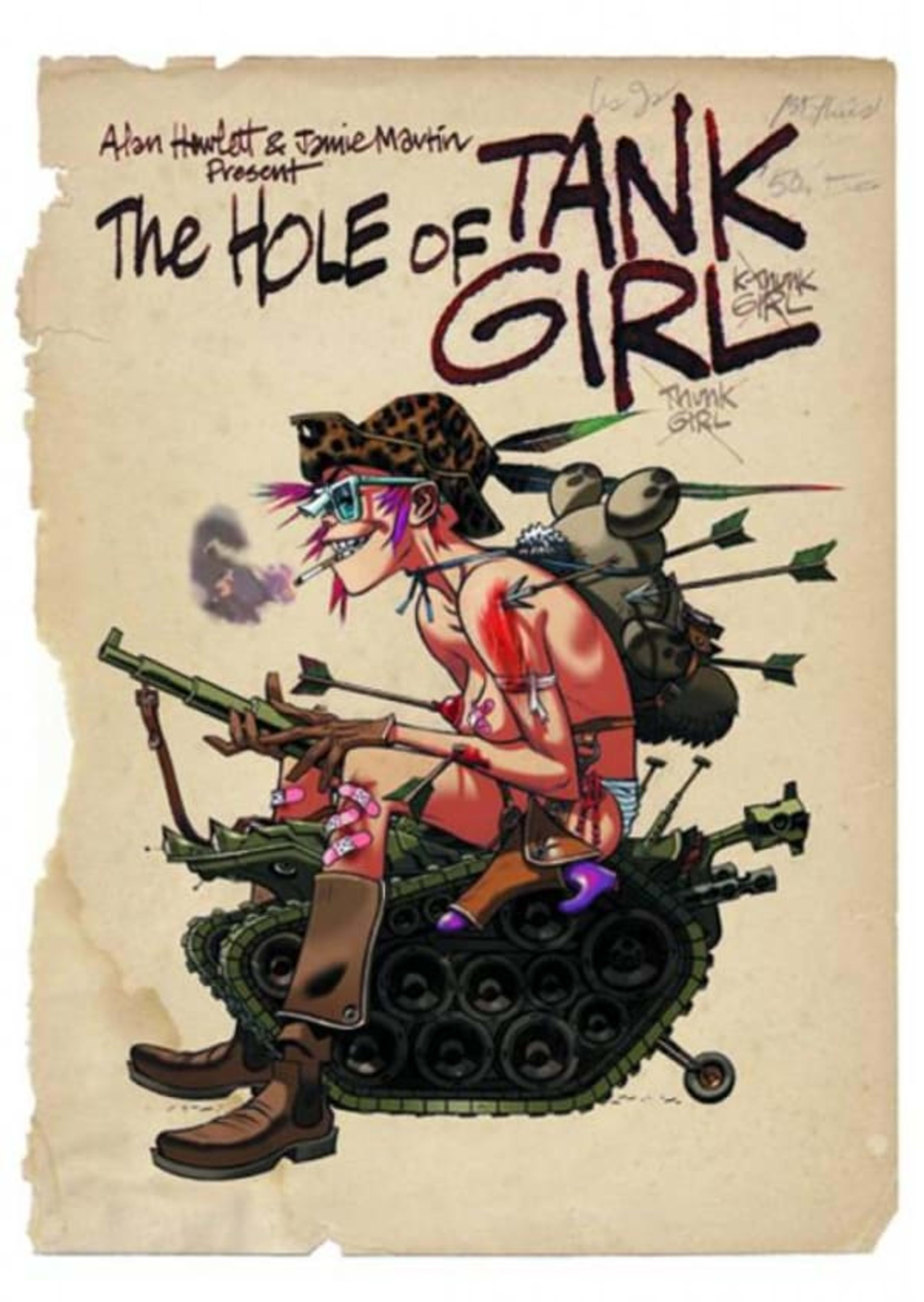 The Hole of Tank Girl cover — © Titan Comics