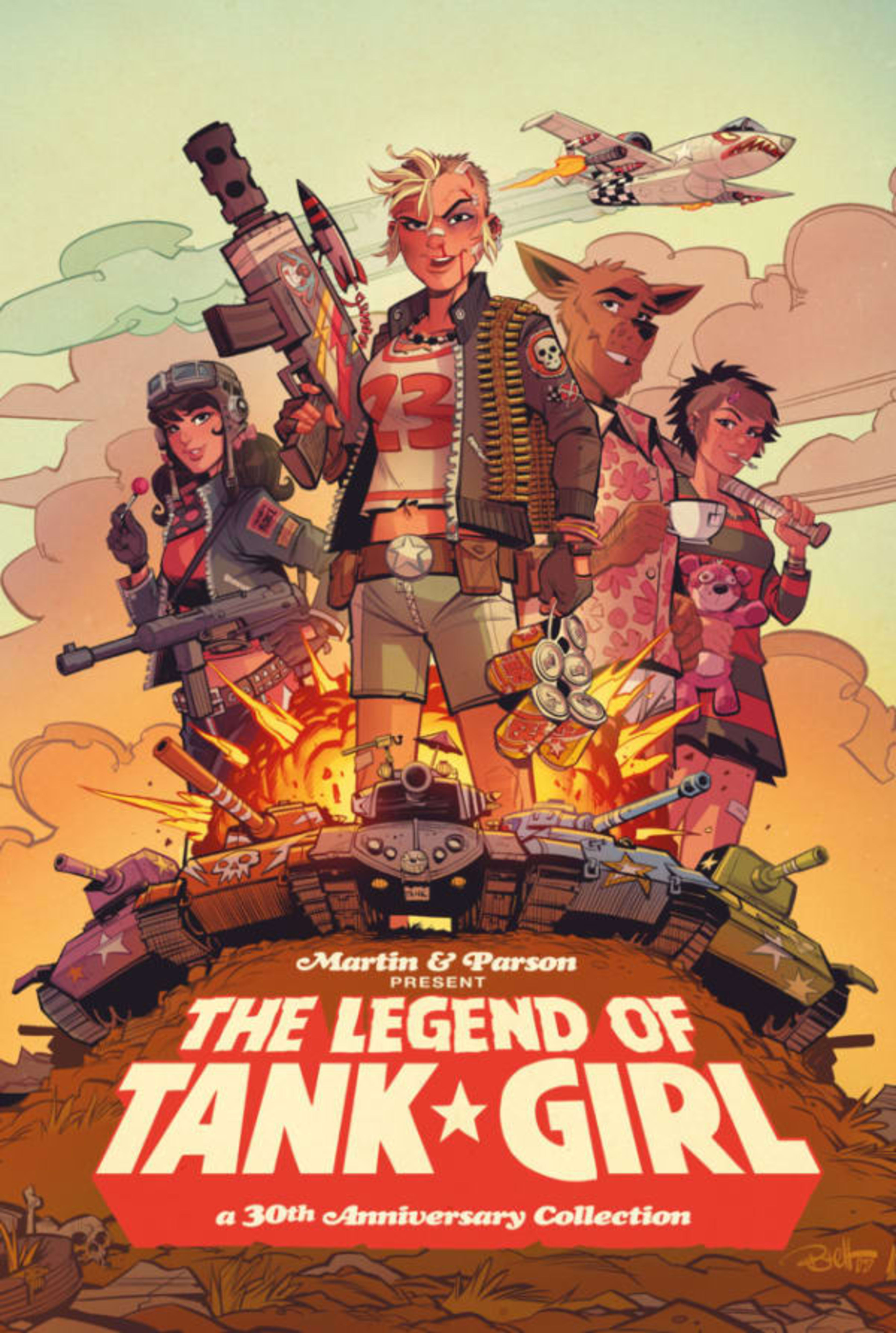 The Legend of Tank Girl cover — © Titan Comics