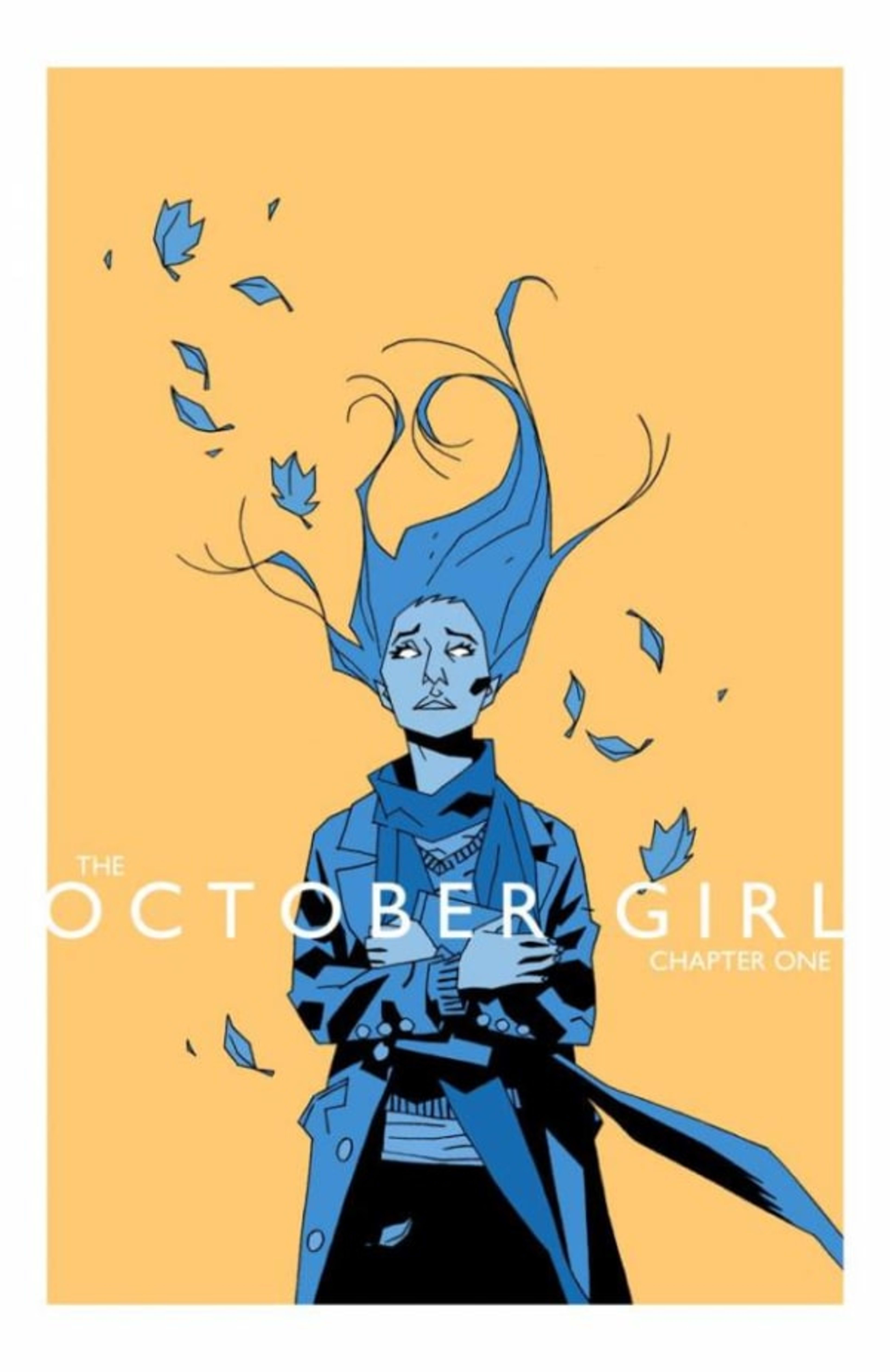 The October Girl cover — © MonkeyBrain Comics