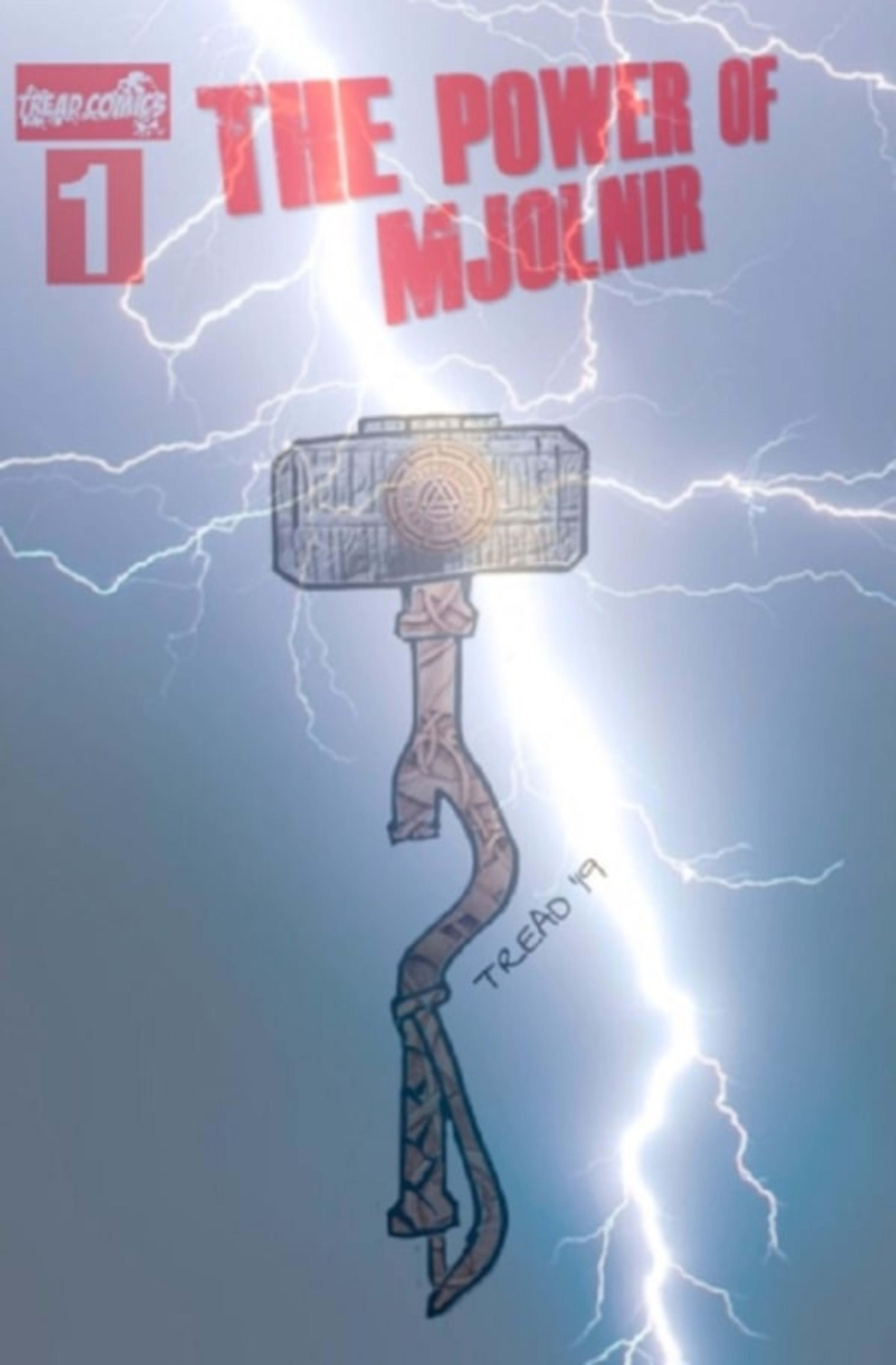 The Power of Mjolnir cover — © Tread Comics