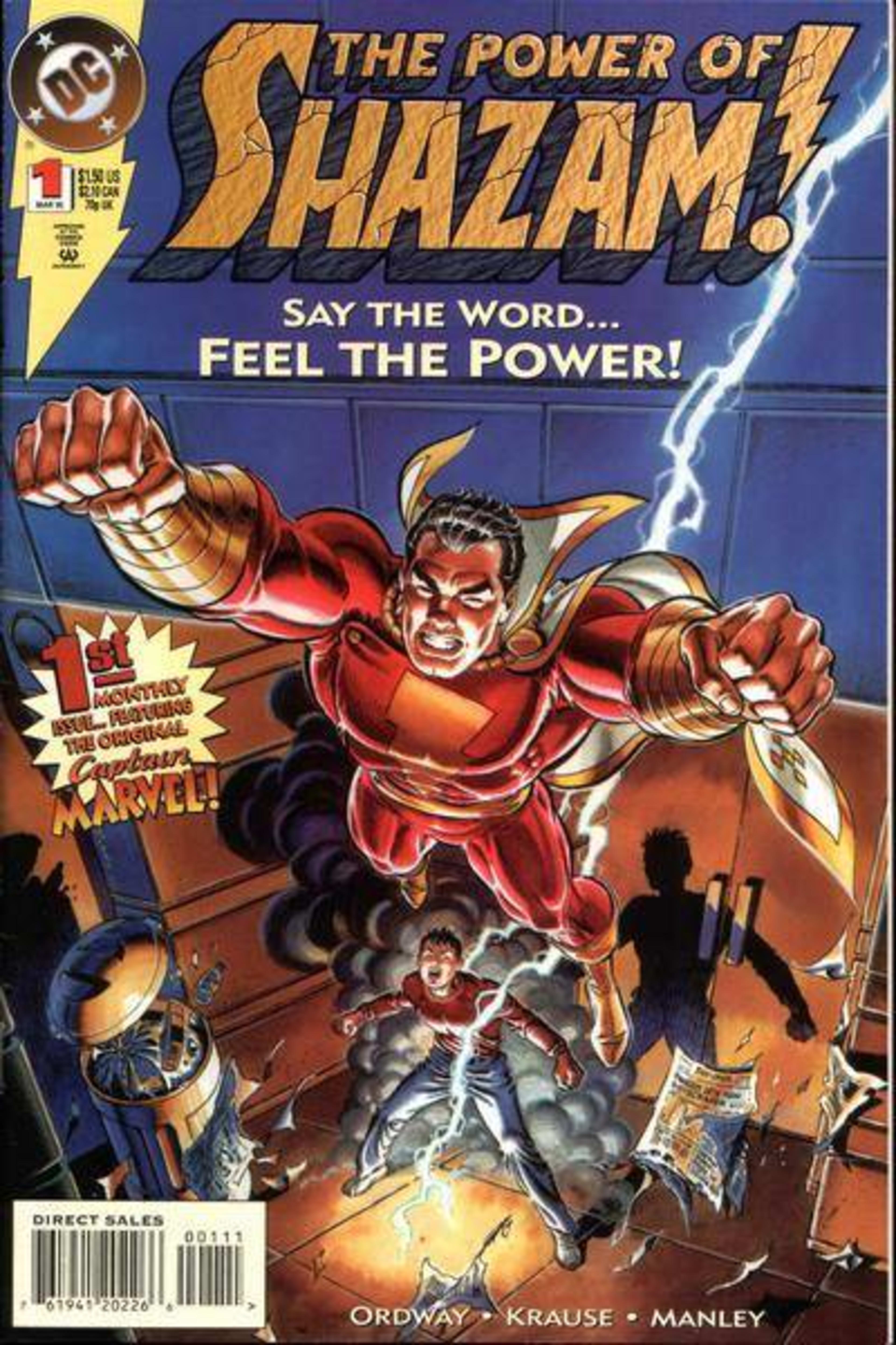 The Power of SHAZAM! cover — © DC Comics