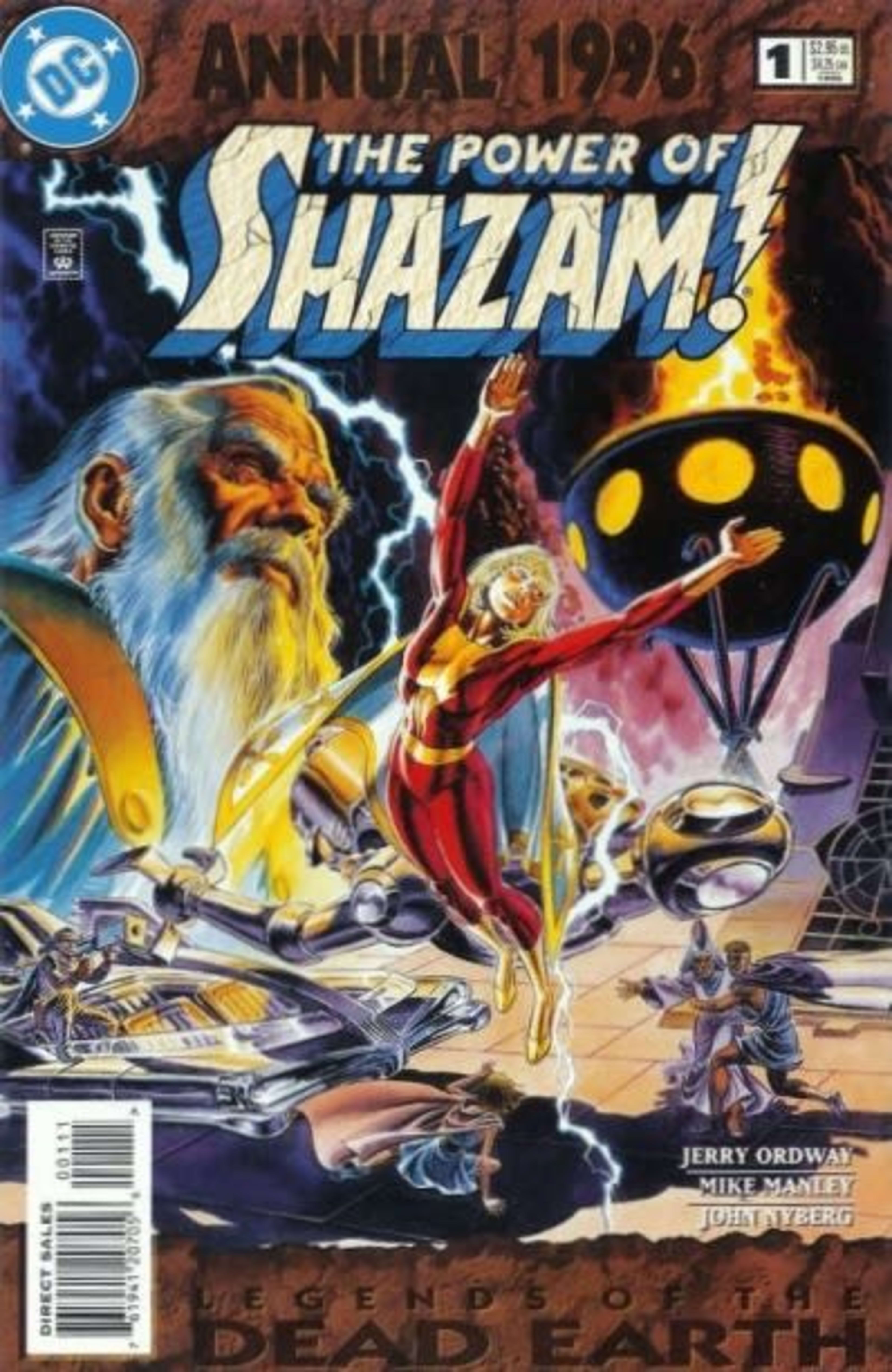 The Power of SHAZAM! Annual cover — © DC Comics