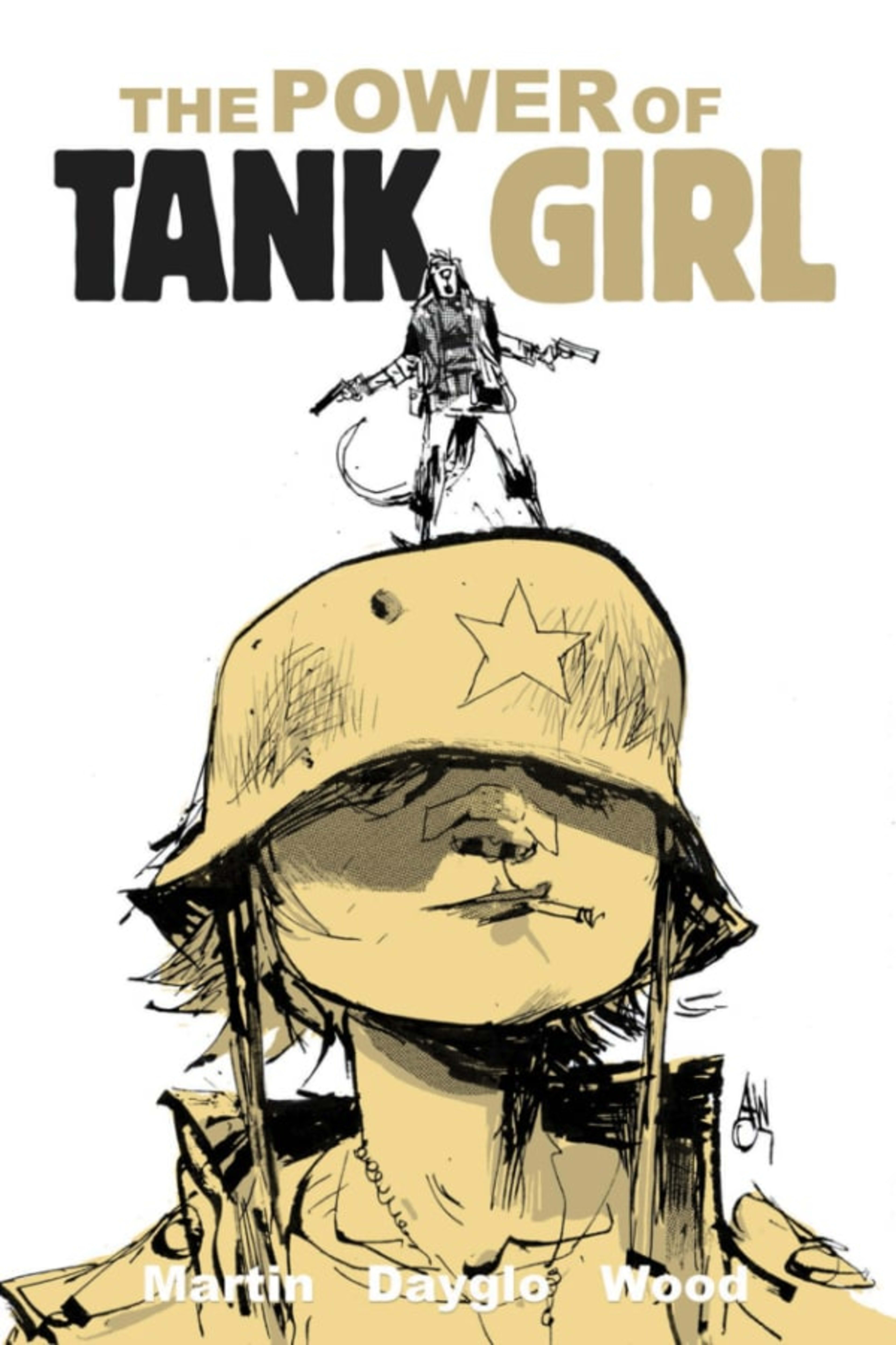 The Power of Tank Girl Omnibus cover — © Titan Comics