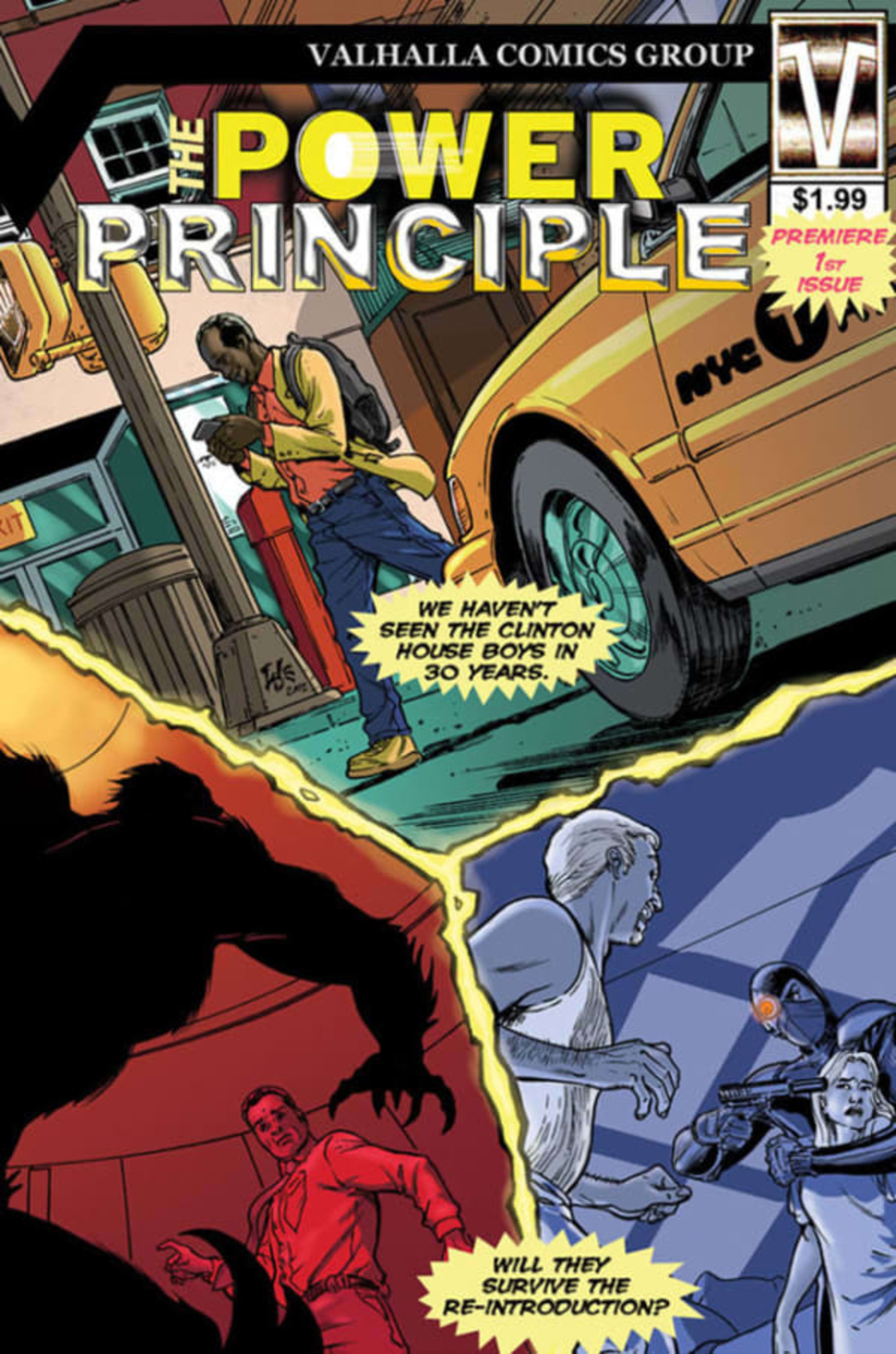 The Power Principle cover — © Valhalla Comics Group