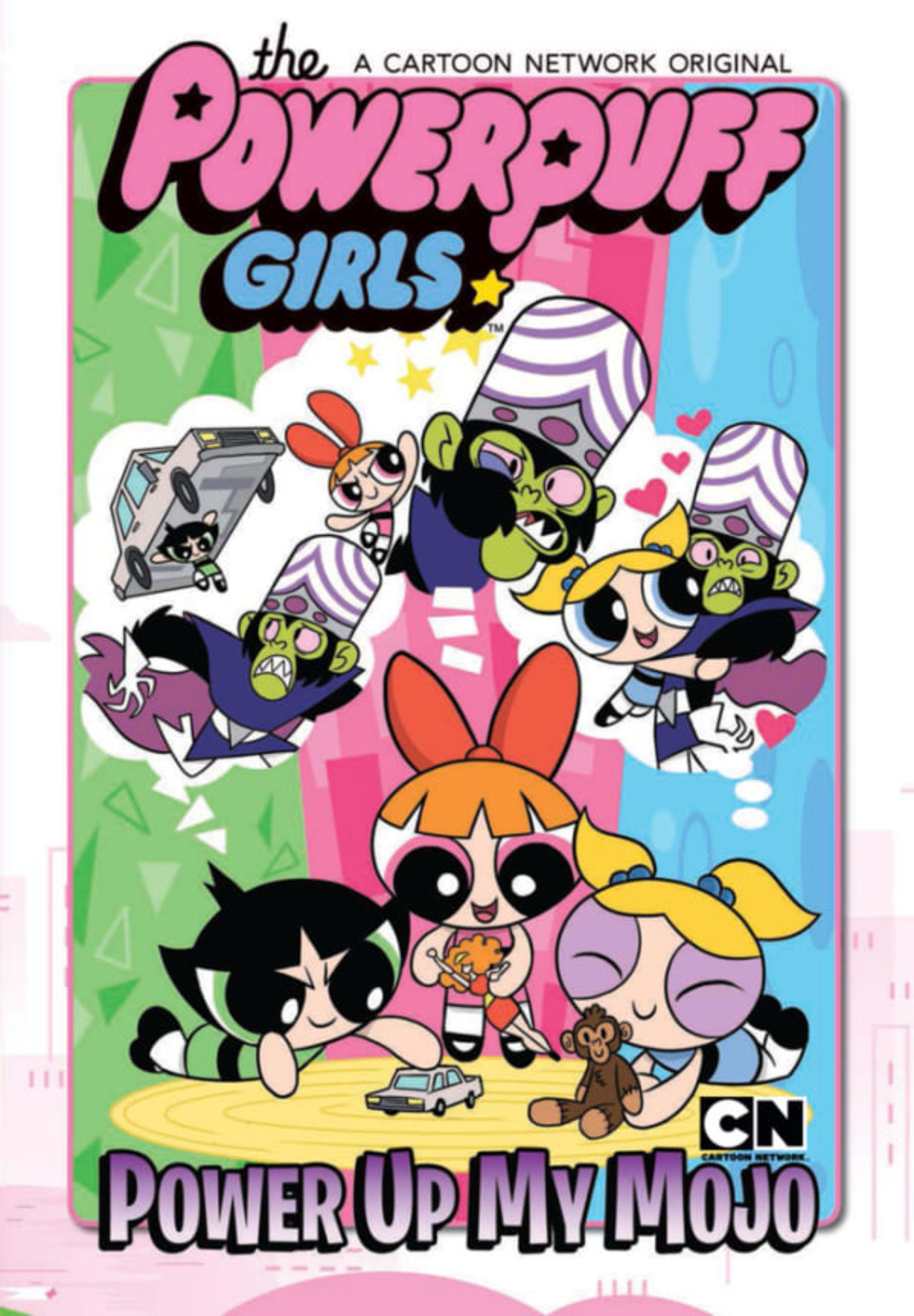 The Powerpuff Girls: Power Up My Mojo cover — © IDW Publishing