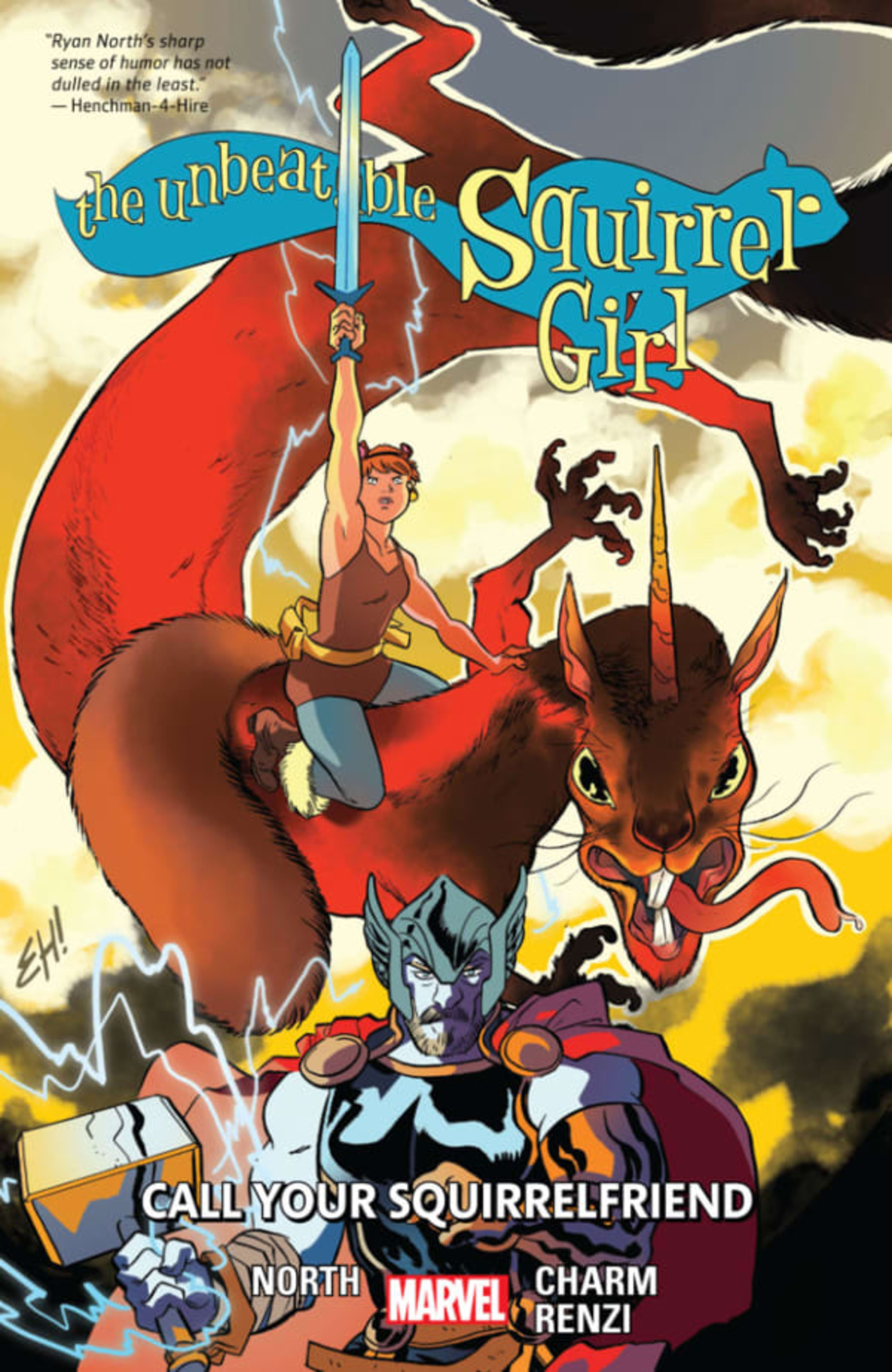 The Unbeatable Squirrel Girl: Call Your Squirrelfriend cover — © Marvel