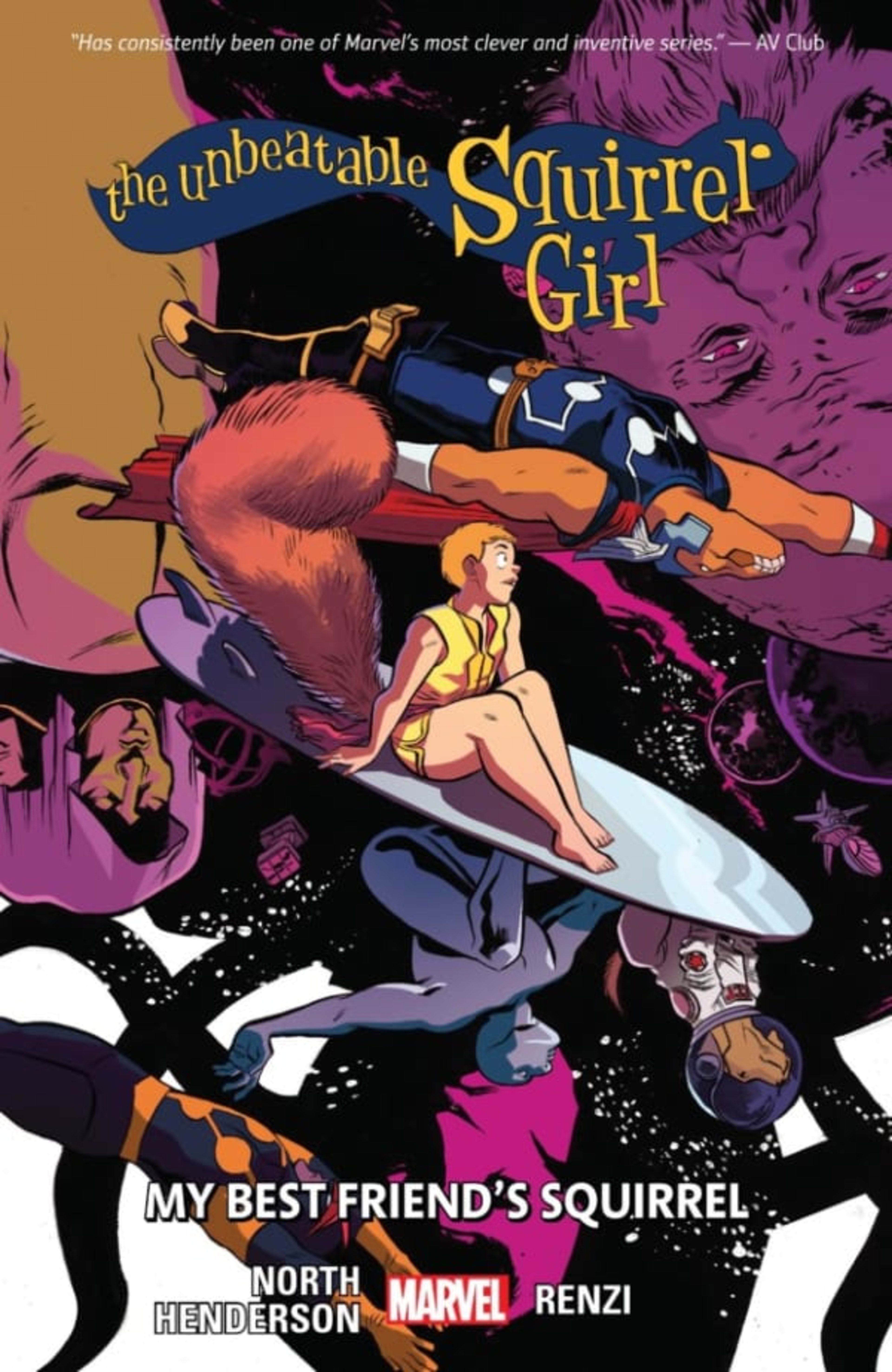 The Unbeatable Squirrel Girl: My Best Friend's Squirrel cover — © Marvel