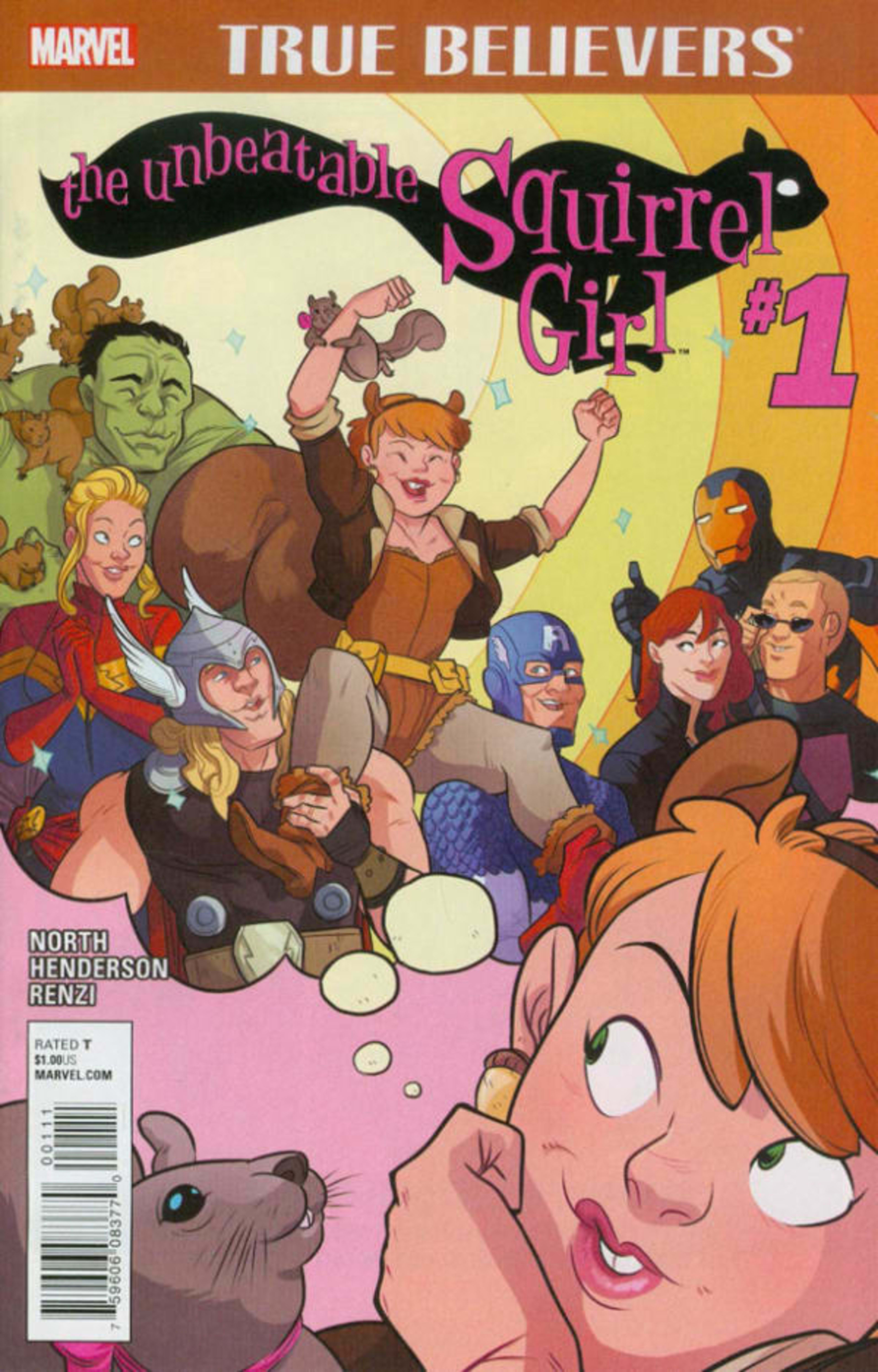 True Believers: The Unbeatable Squirrel Girl cover — © Marvel