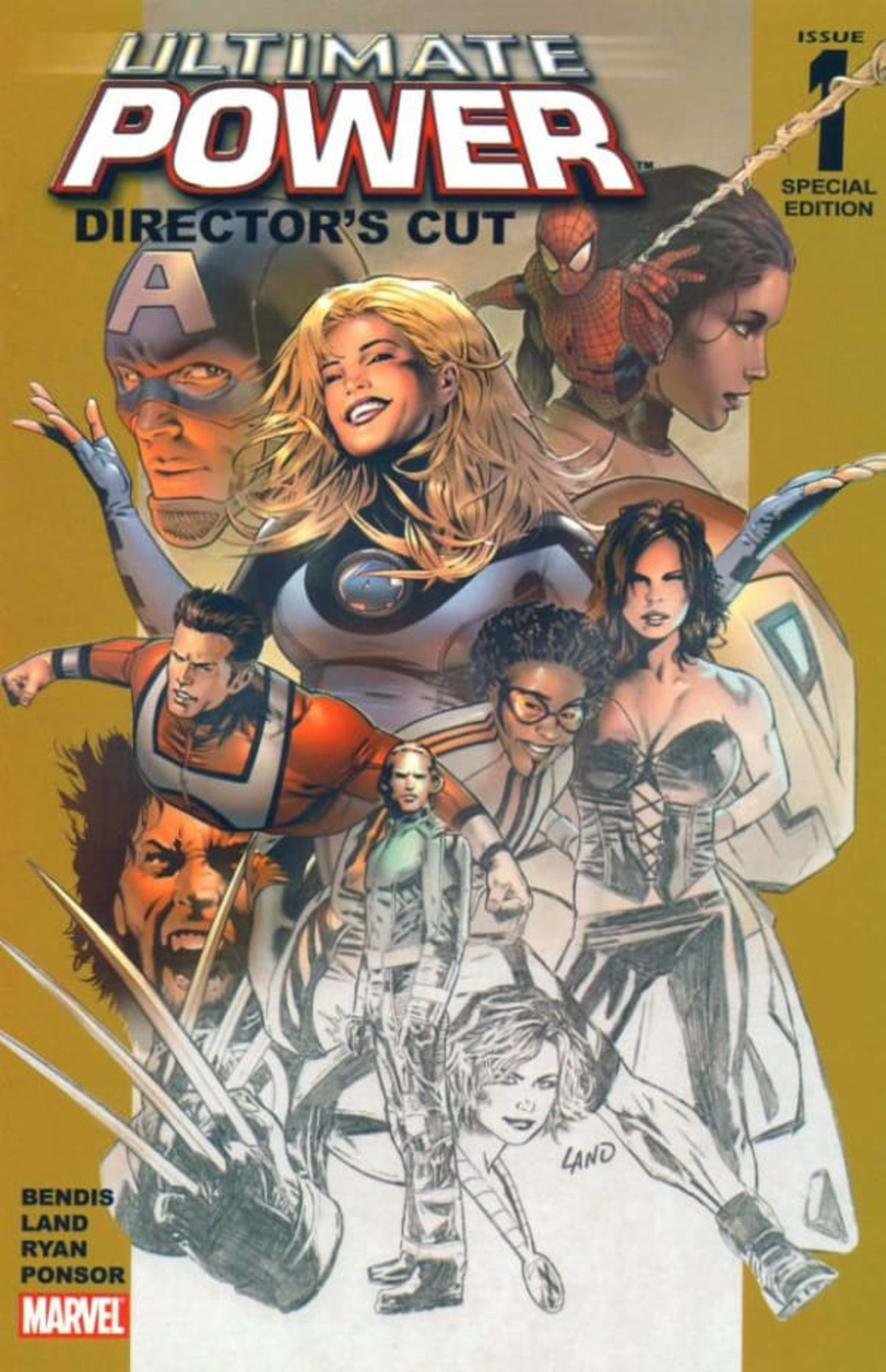 Ultimate Power 1 Director's Cut cover — © Marvel