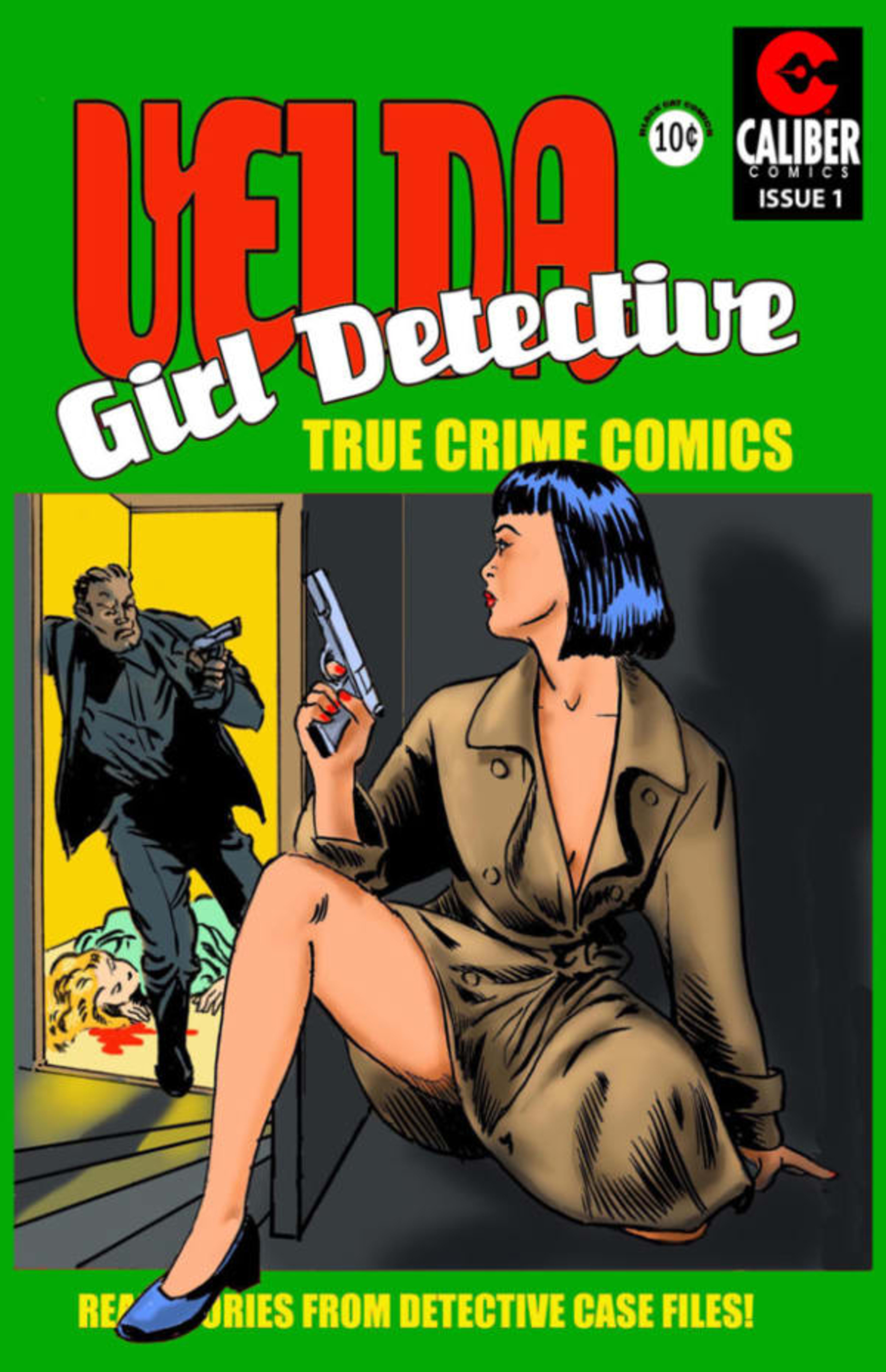 Velda: Girl Detective cover — © Caliber Comics
