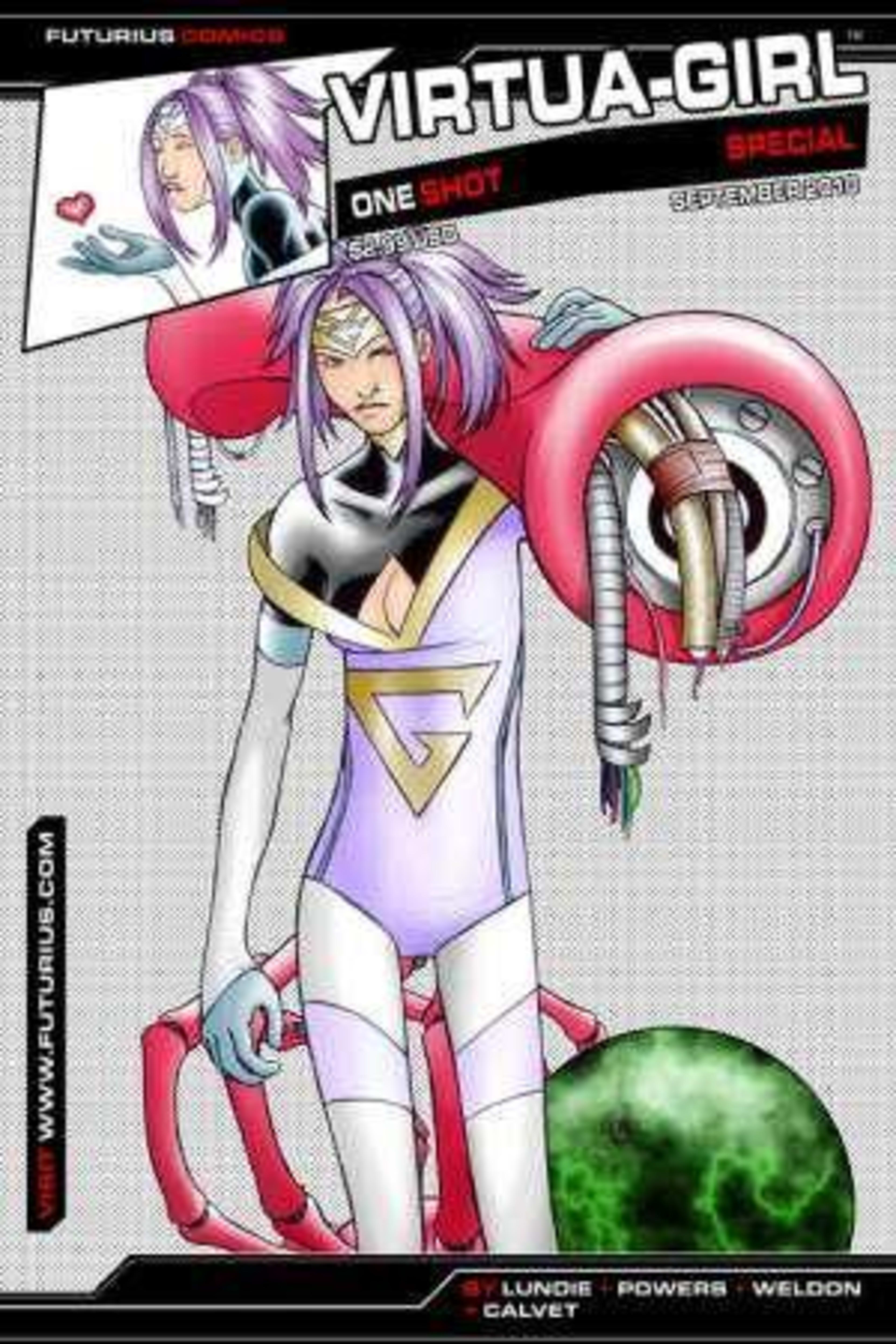 Virtua-Girl One-Shot Special cover — © Unknown Publisher