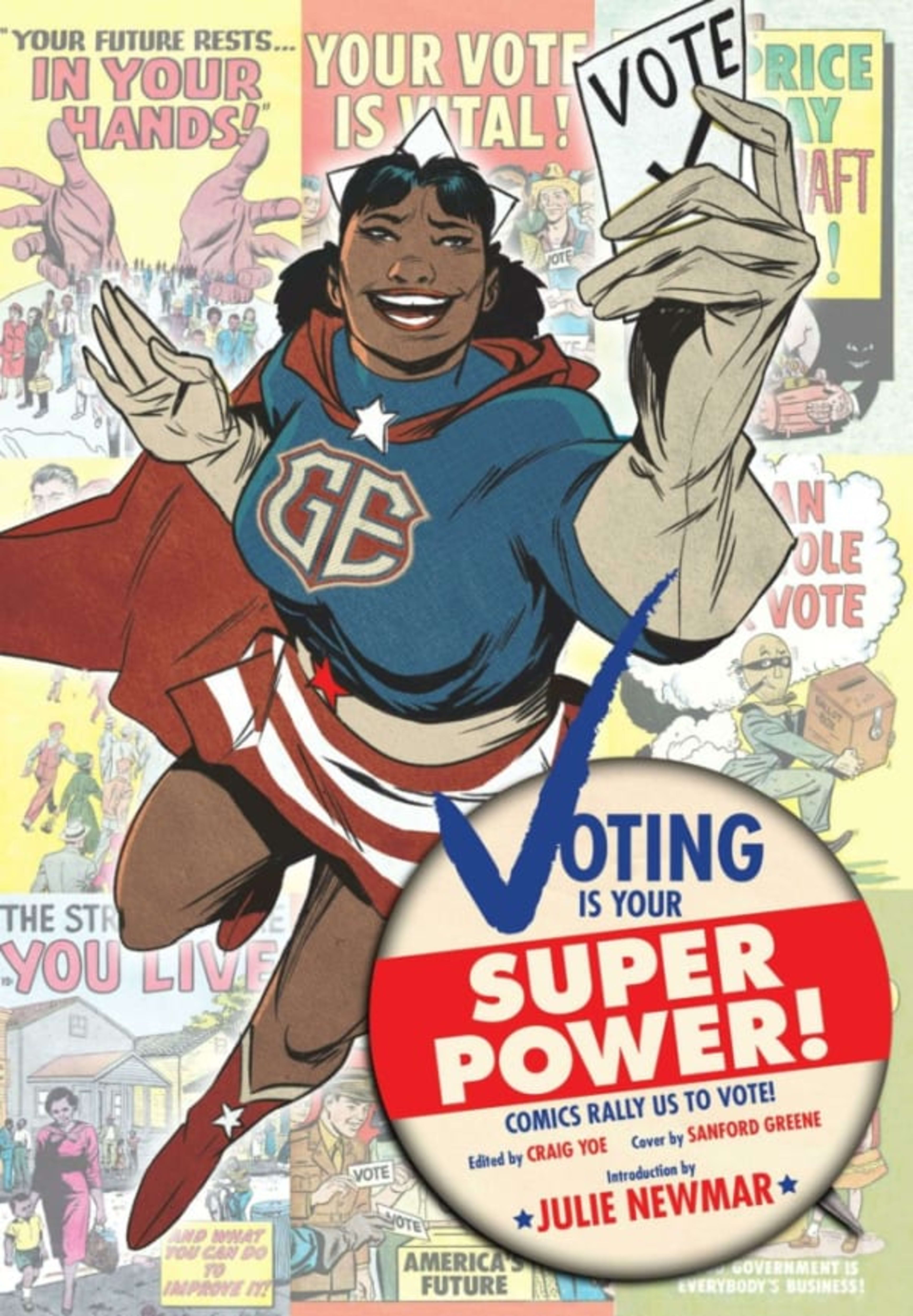 Voting Is Your Super Power! cover — © Clover Press