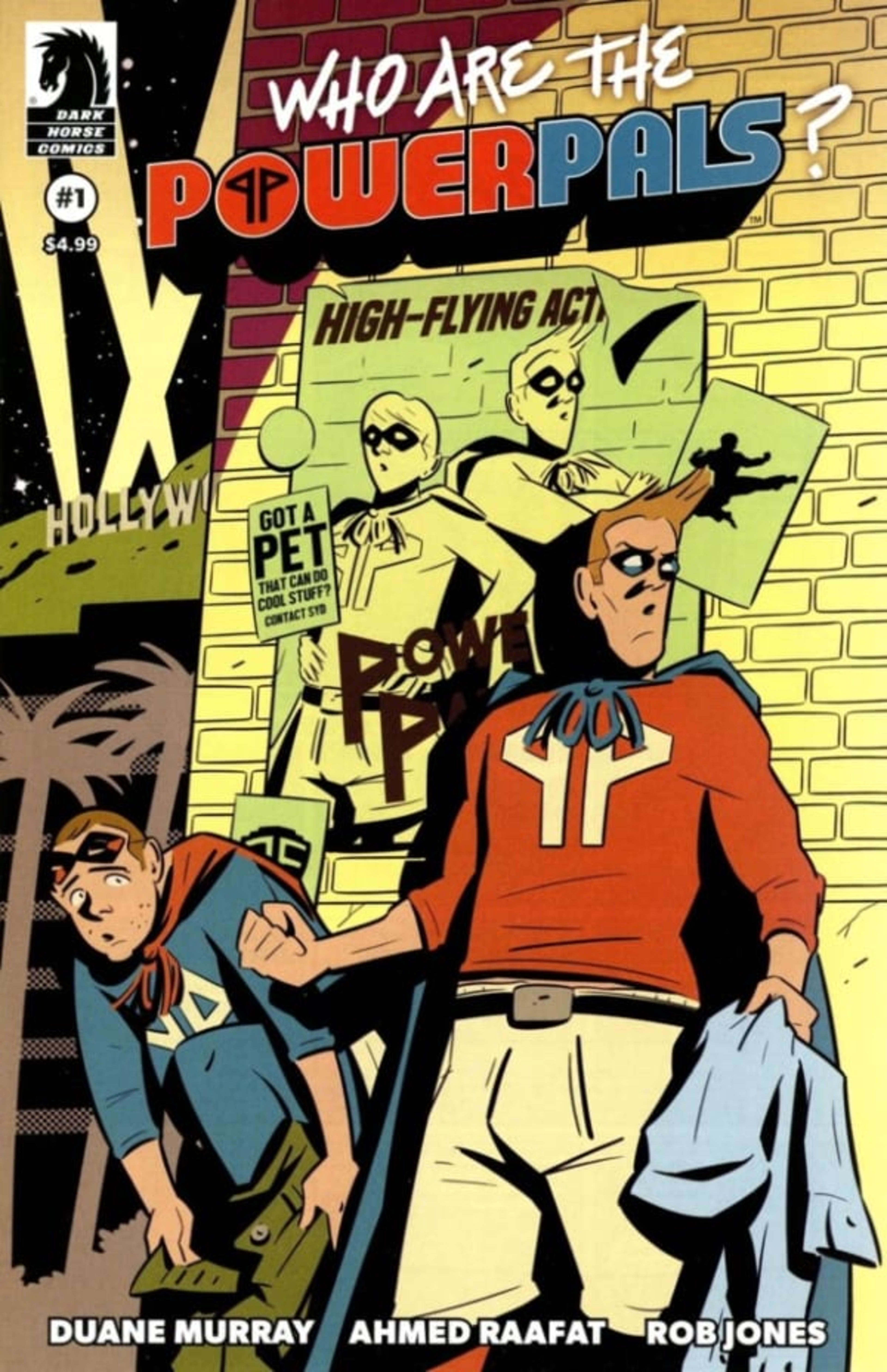 Who Are the Power Pals? cover — © Dark Horse Comics