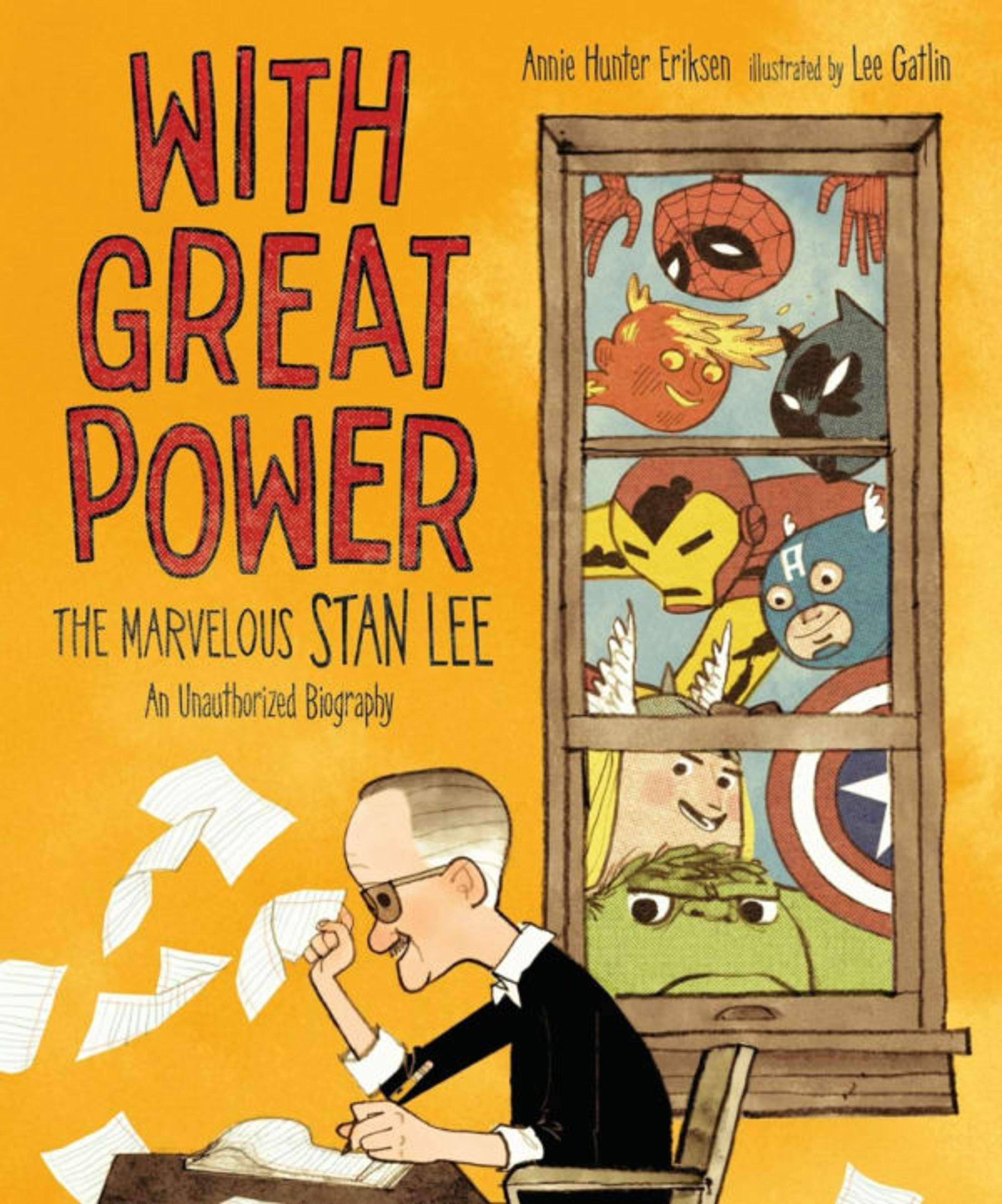 With Great Power: The Marvelous Stan Lee cover — © Page Street Publishing