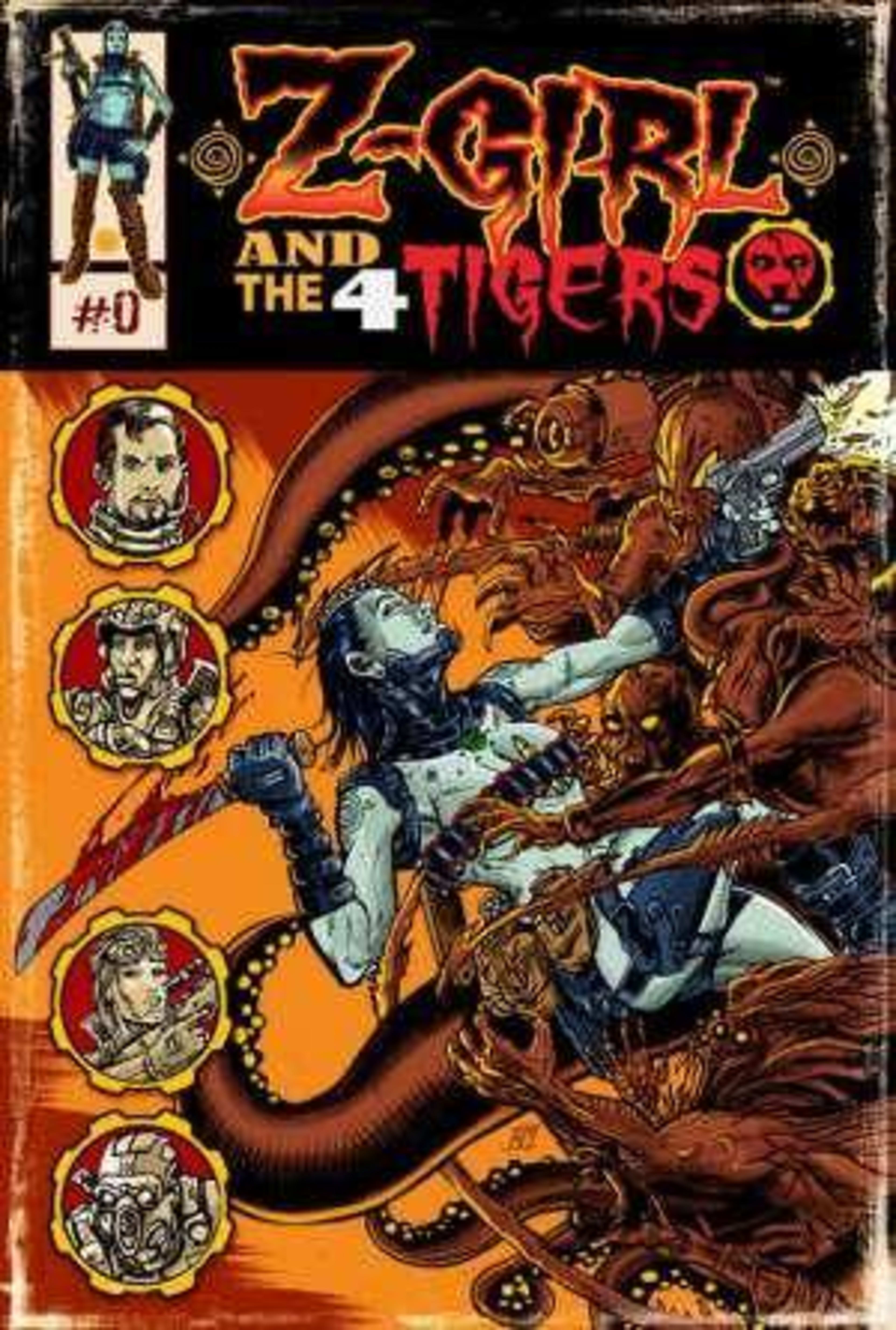 Z-Girl and the 4 Tigers 0