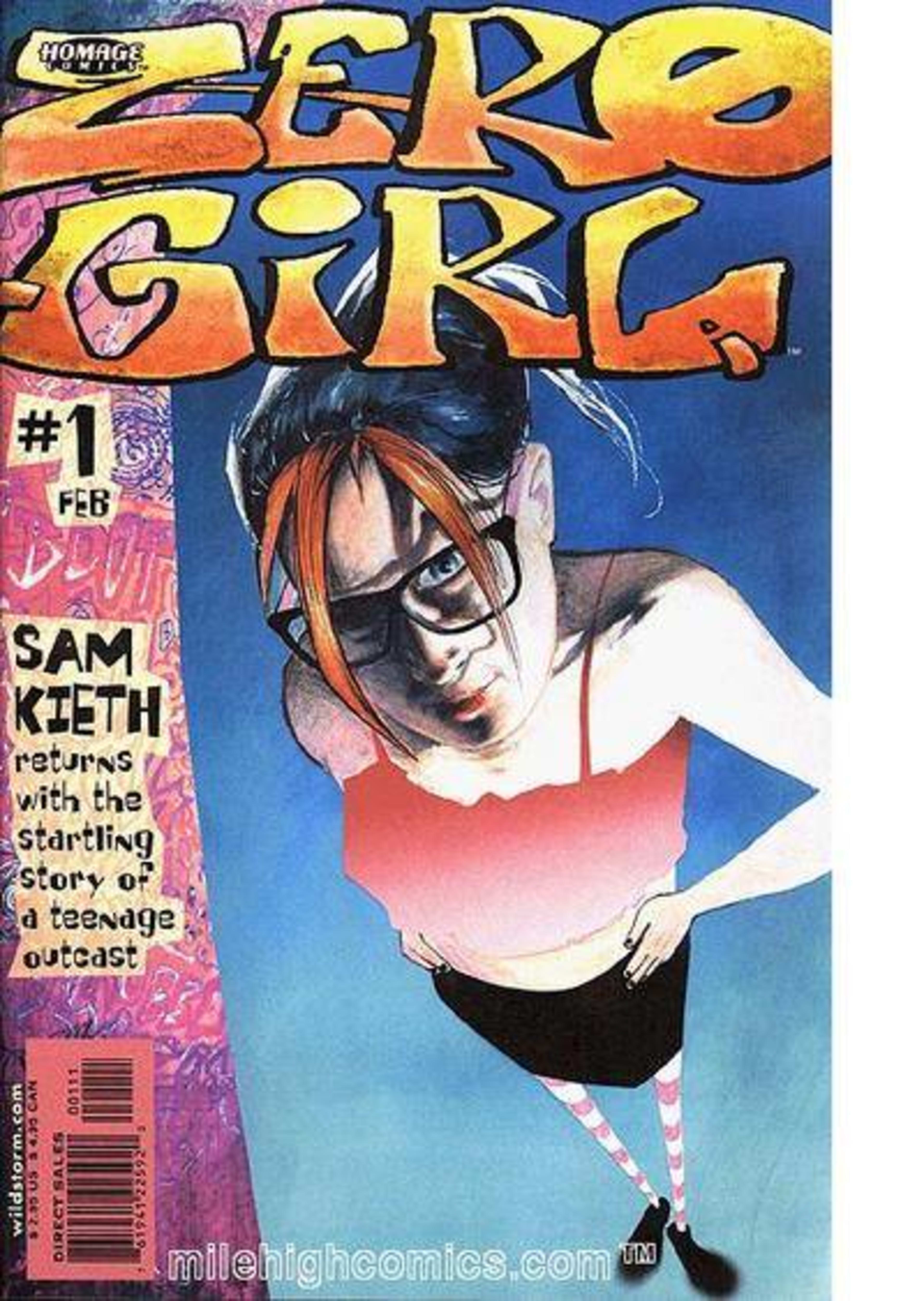 Zero Girl cover — © DC Comics