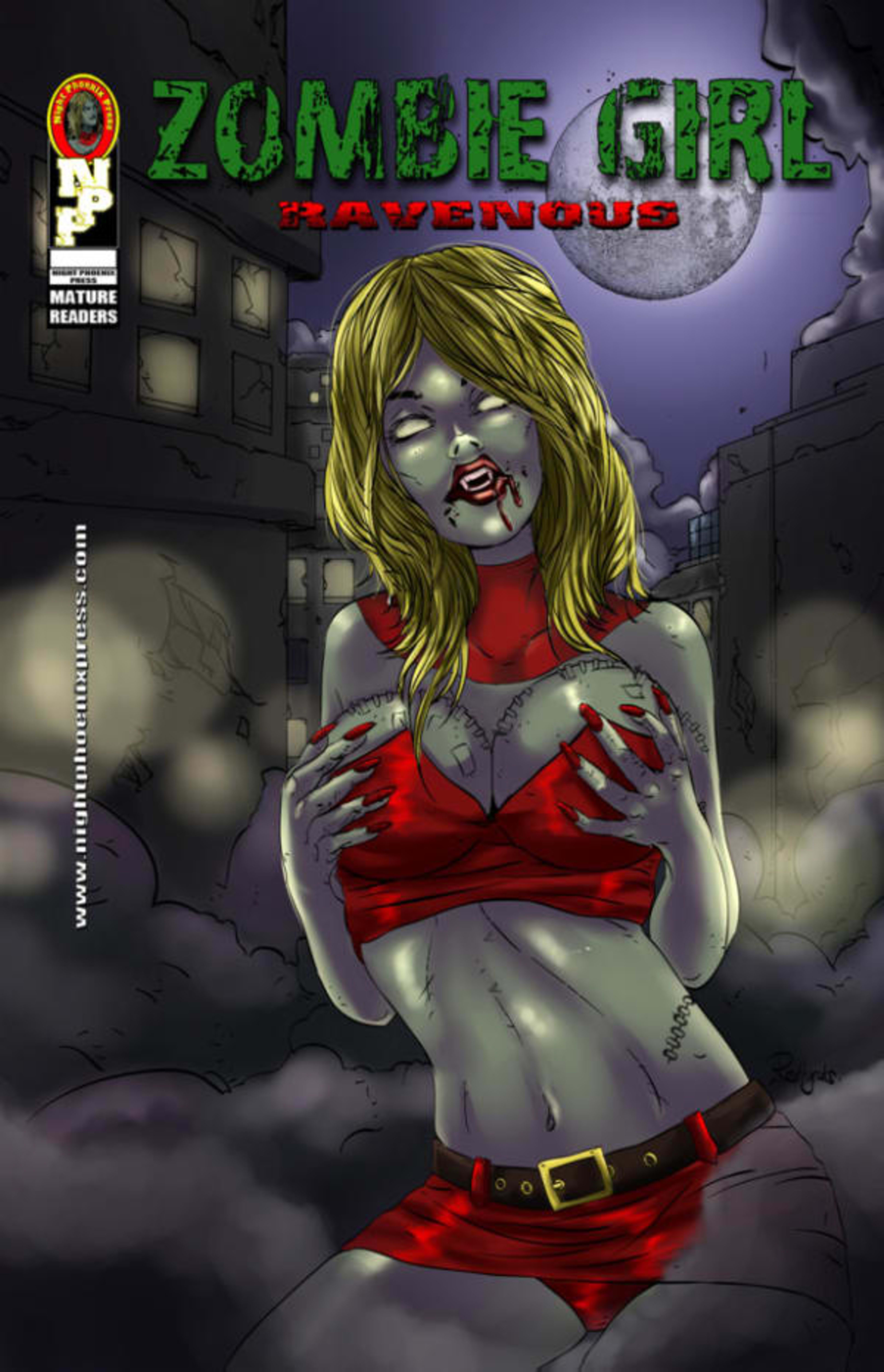 Zombie Girl: Ravenous cover — © Night Phoenix Press