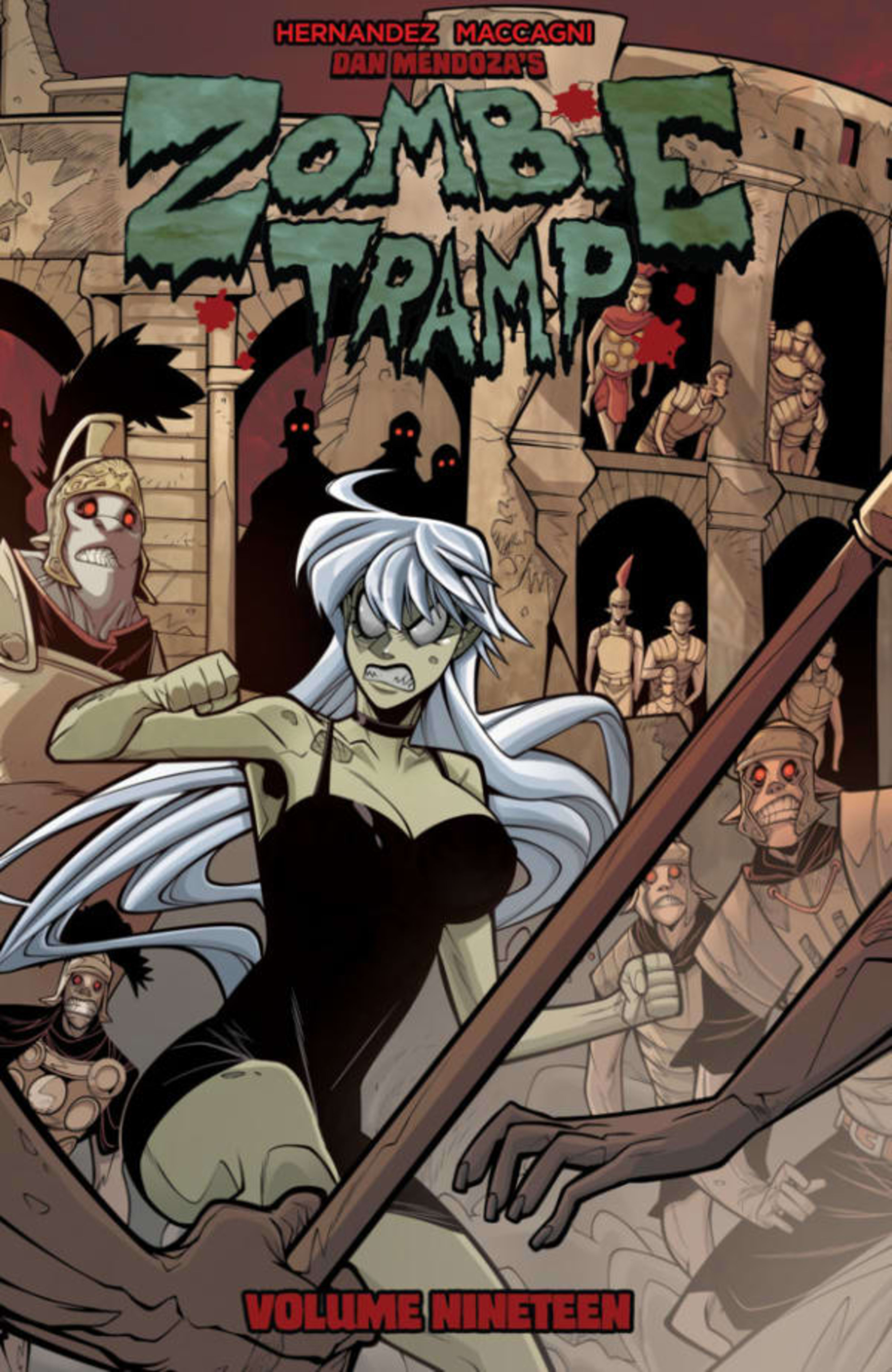 Zombie Tramp: A Dead Girl in Europe cover — © Action Lab