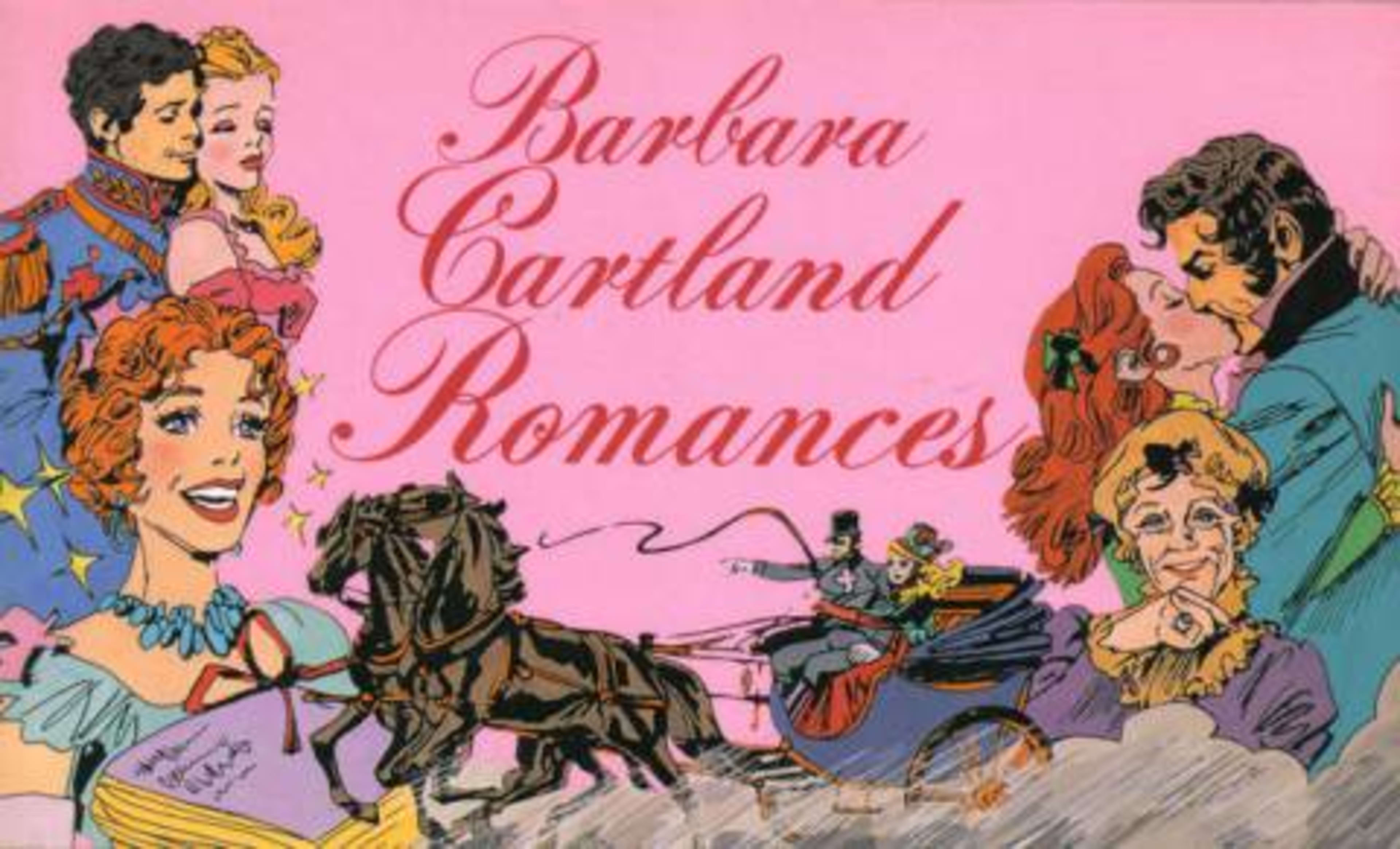 Barbara Cartland Romances cover — © Quick Fox