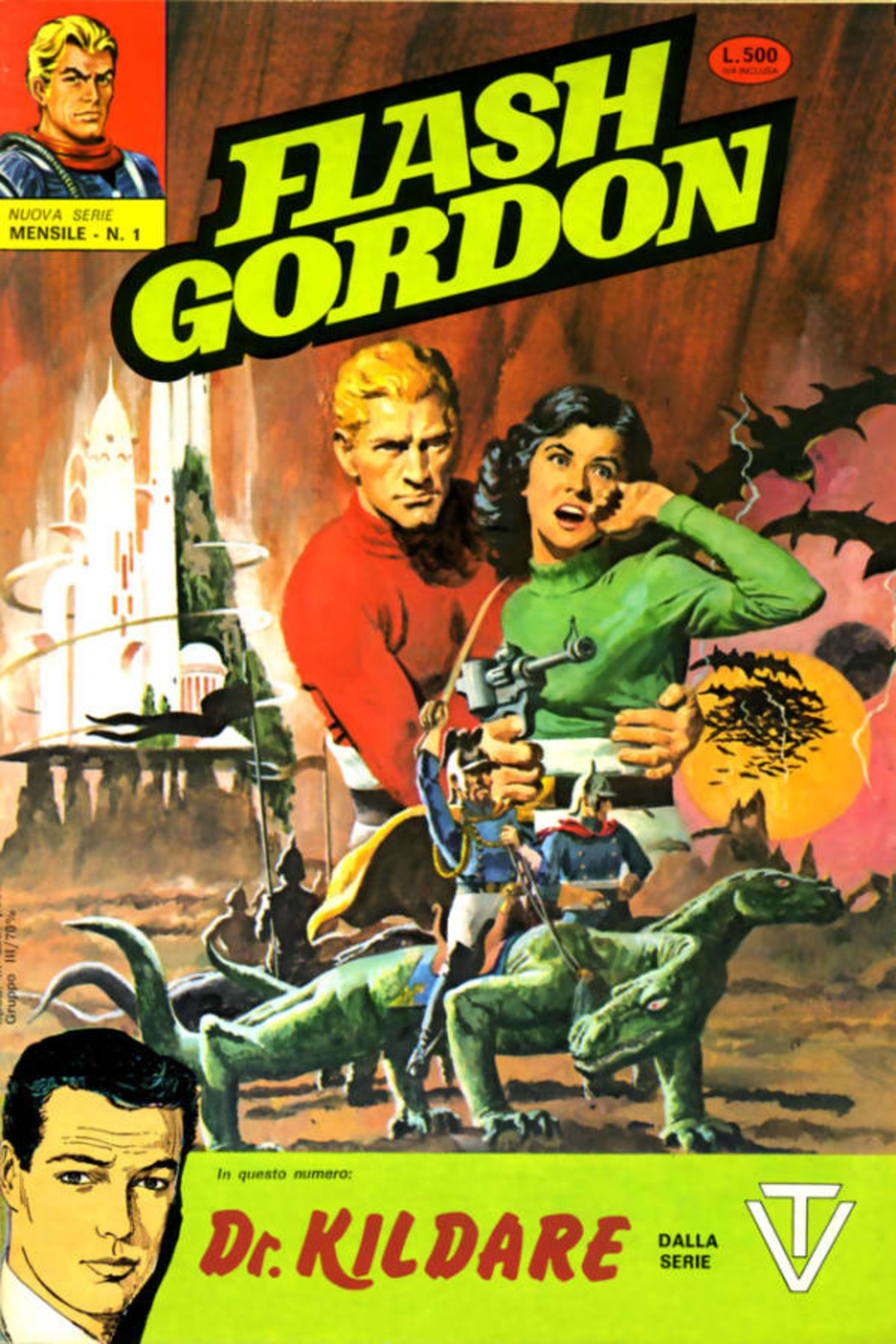 Flash Gordon cover — © Edizioni Fratelli Spada