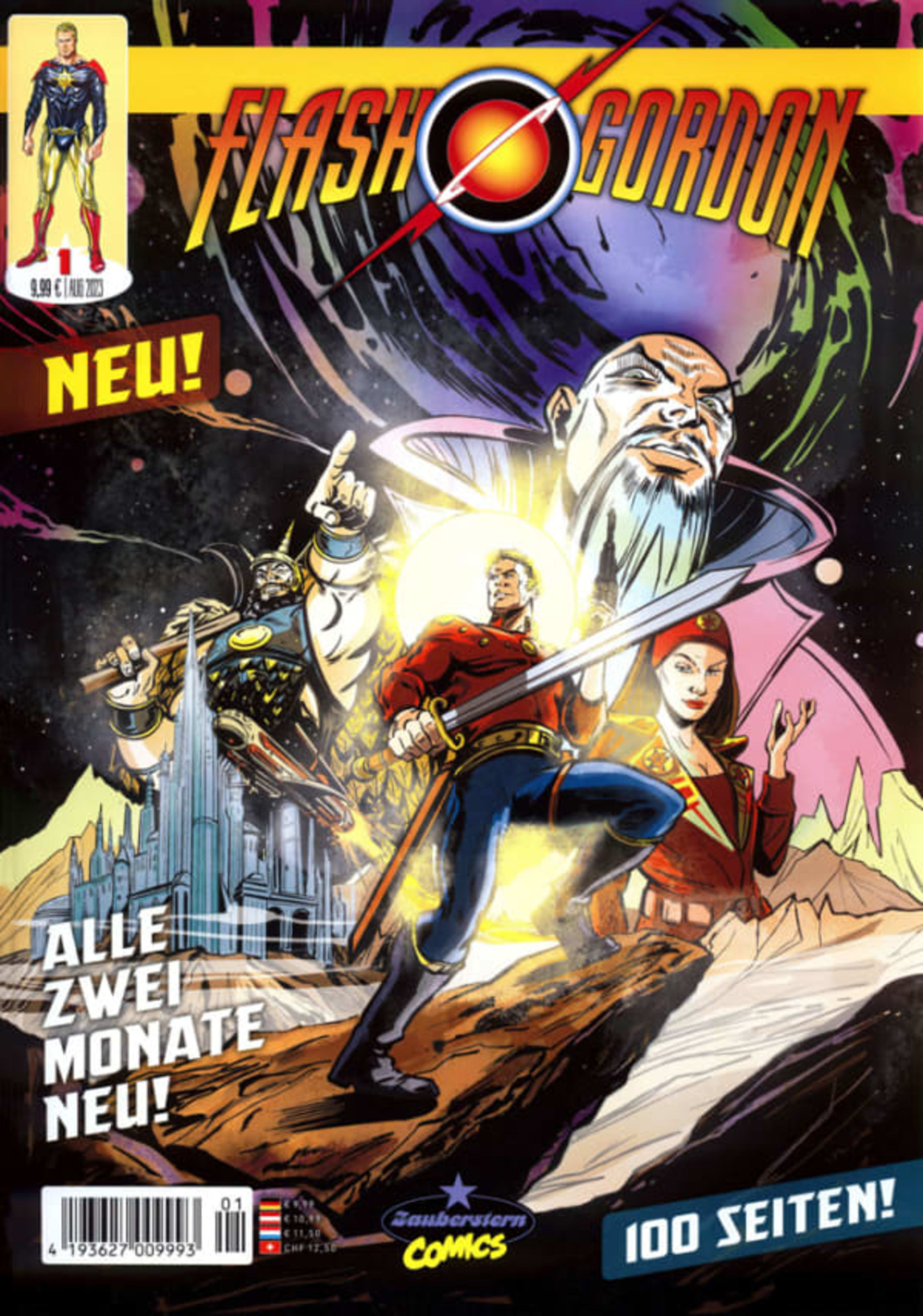 Flash Gordon  cover — © Zauberstern Comics