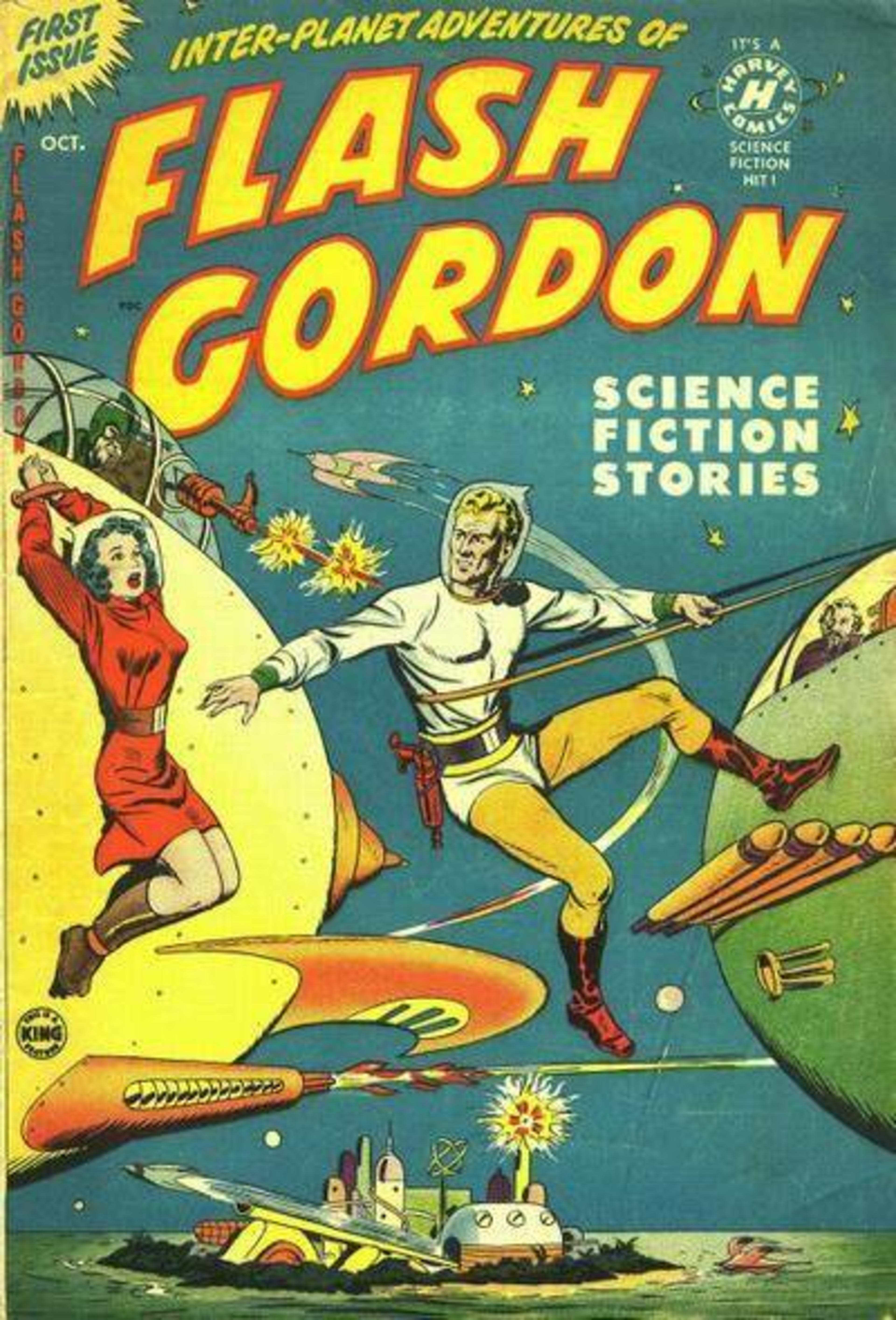 Flash Gordon Comics cover — © Harvey