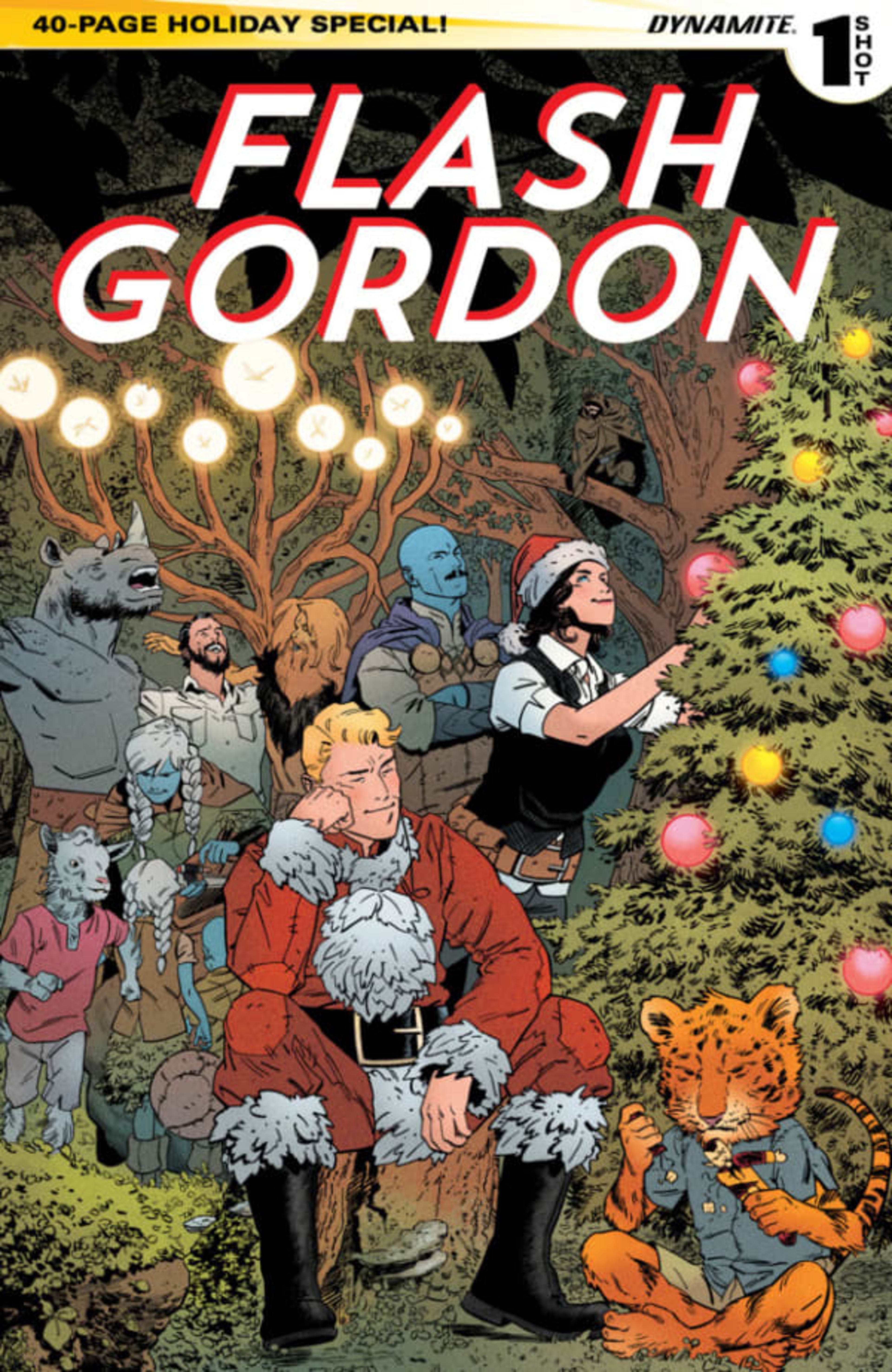 Flash Gordon Holiday Special 2014 cover — © Dynamite Entertainment