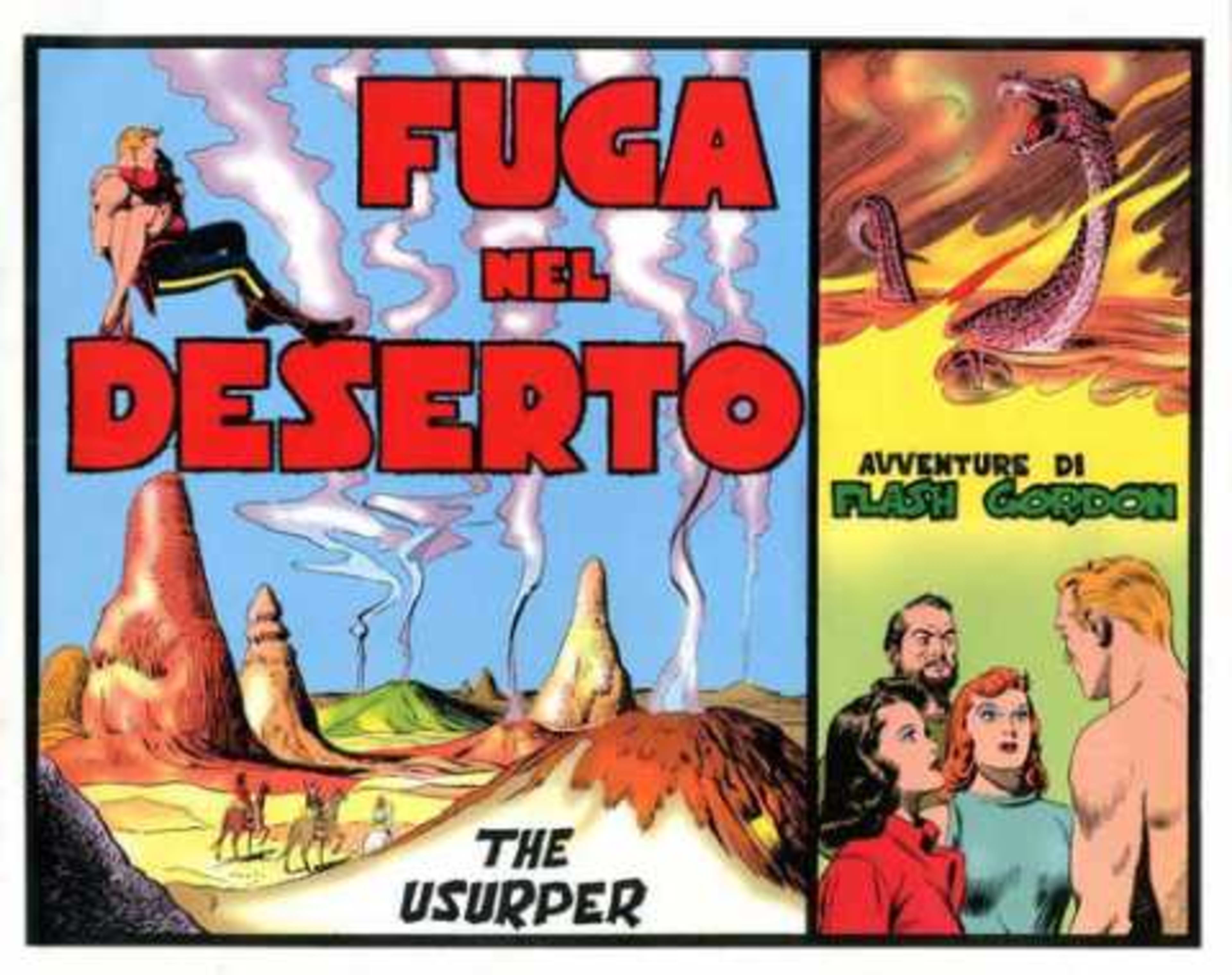 Flash Gordon: Fuga Nel Deserto cover — © Club Anni Trenta