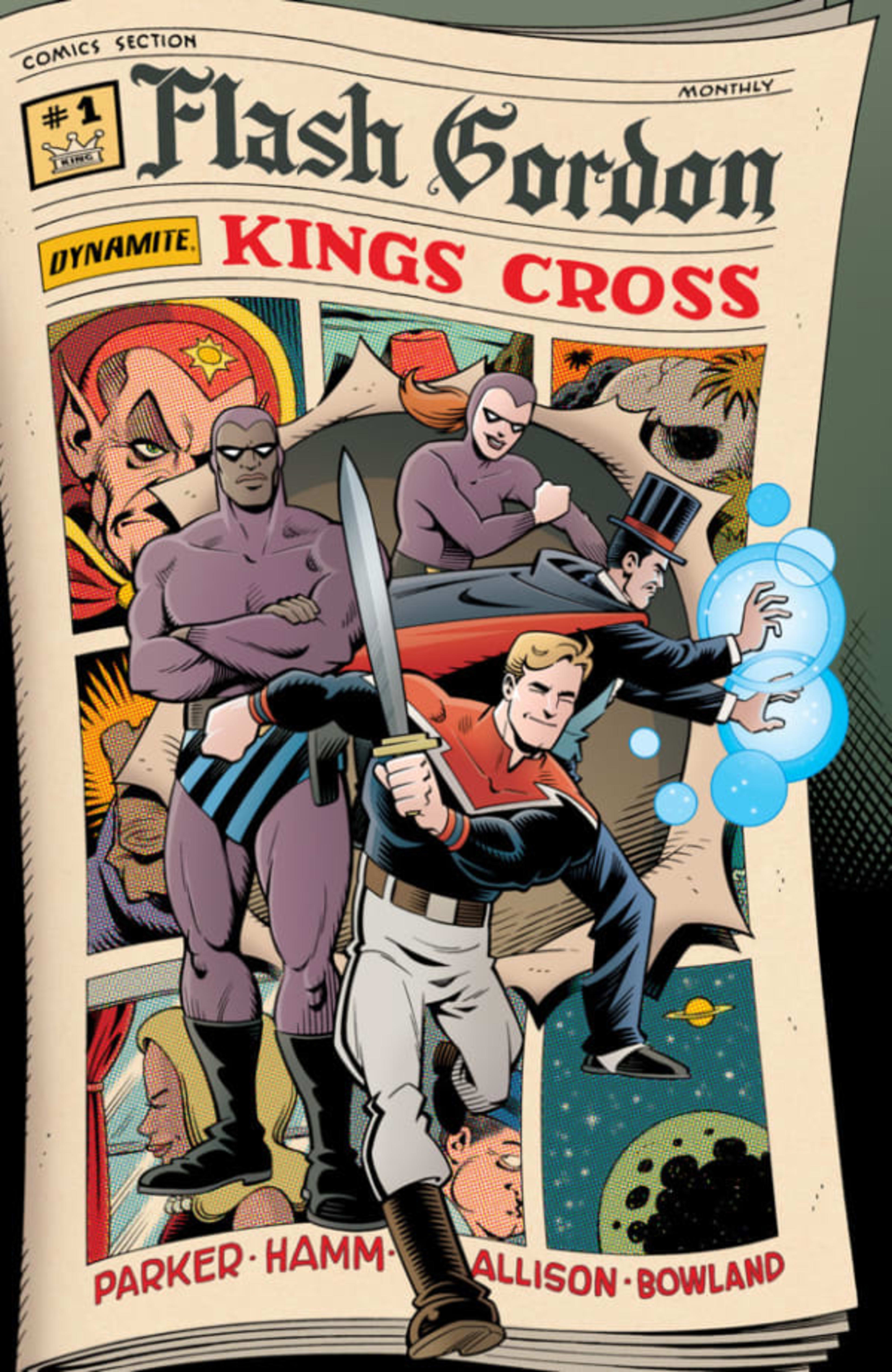 Flash Gordon: Kings Cross cover — © Dynamite Entertainment