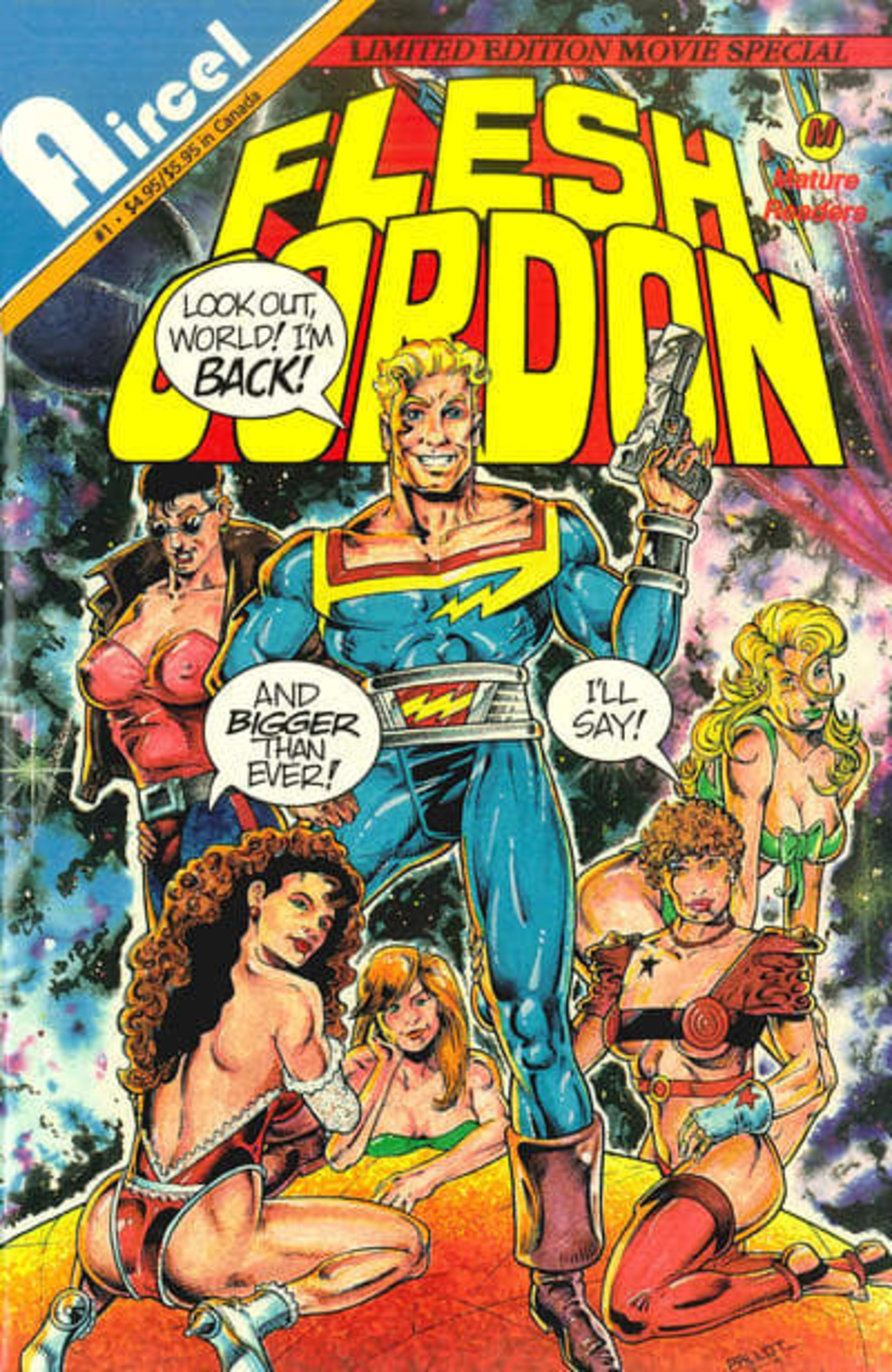 Flesh Gordon Special Limited Edition cover — © Aircel Publishing