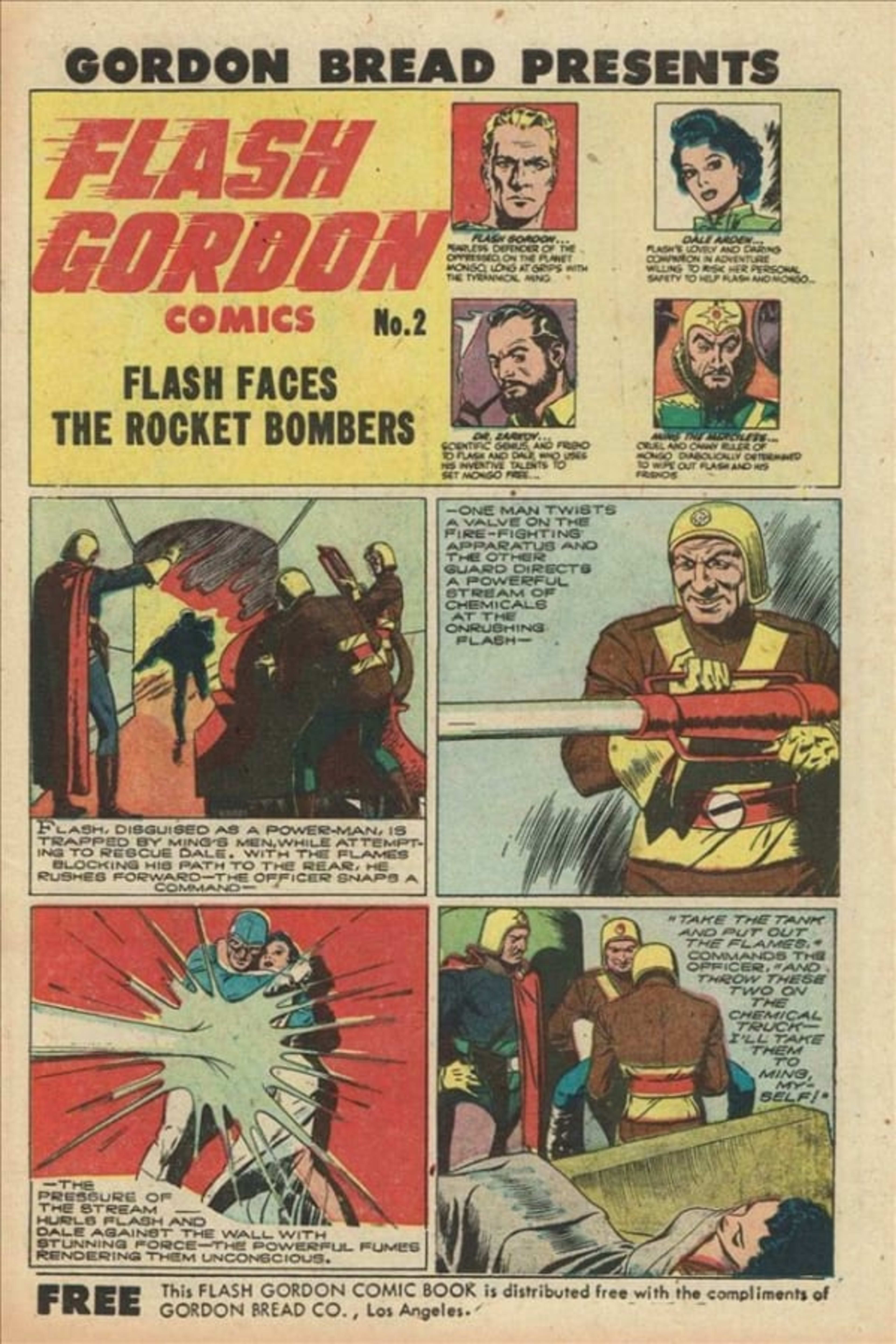 Gordon Bread Presents Flash Gordon Comics 2