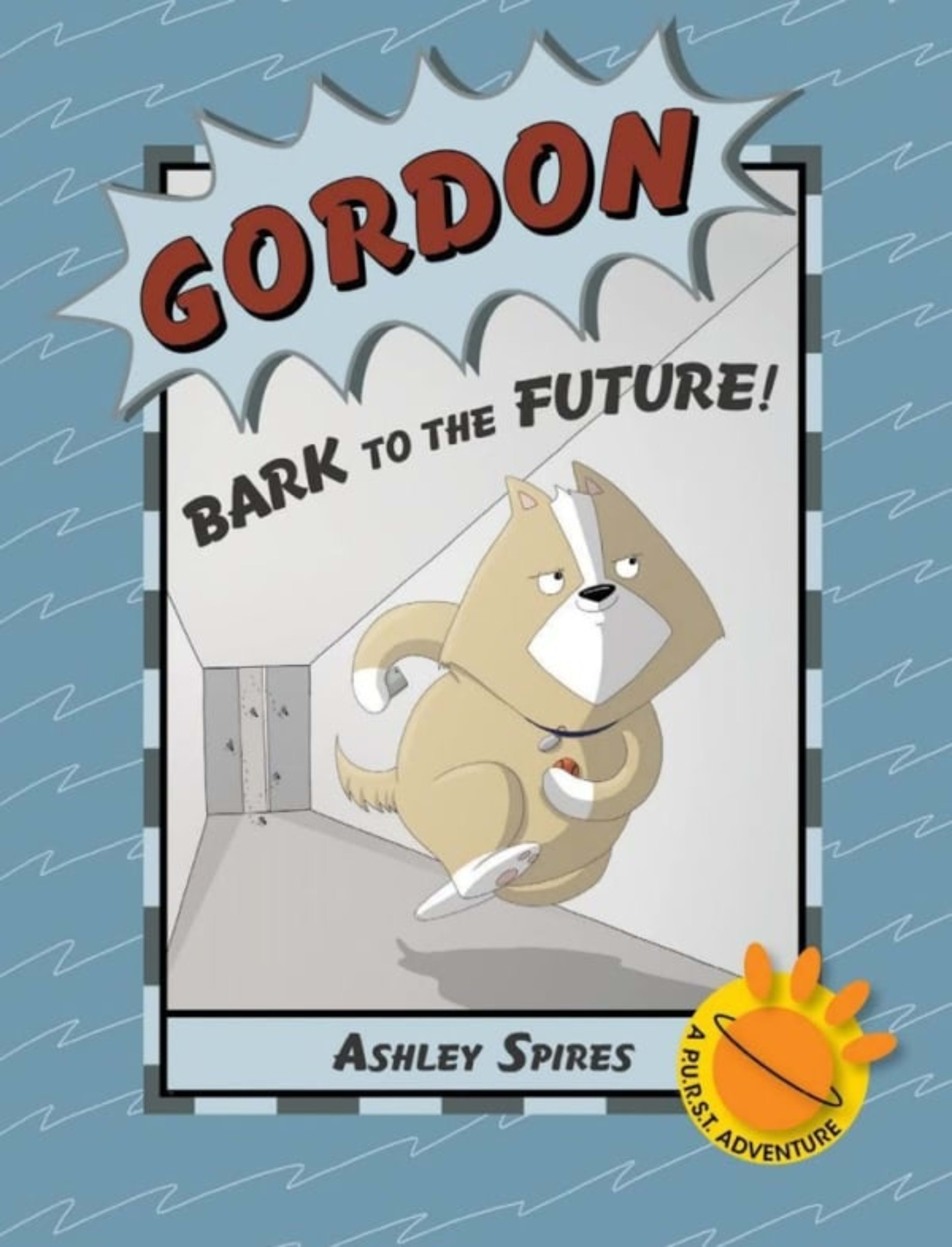 Gordon: Bark to the Future! cover — © Kids Can Press