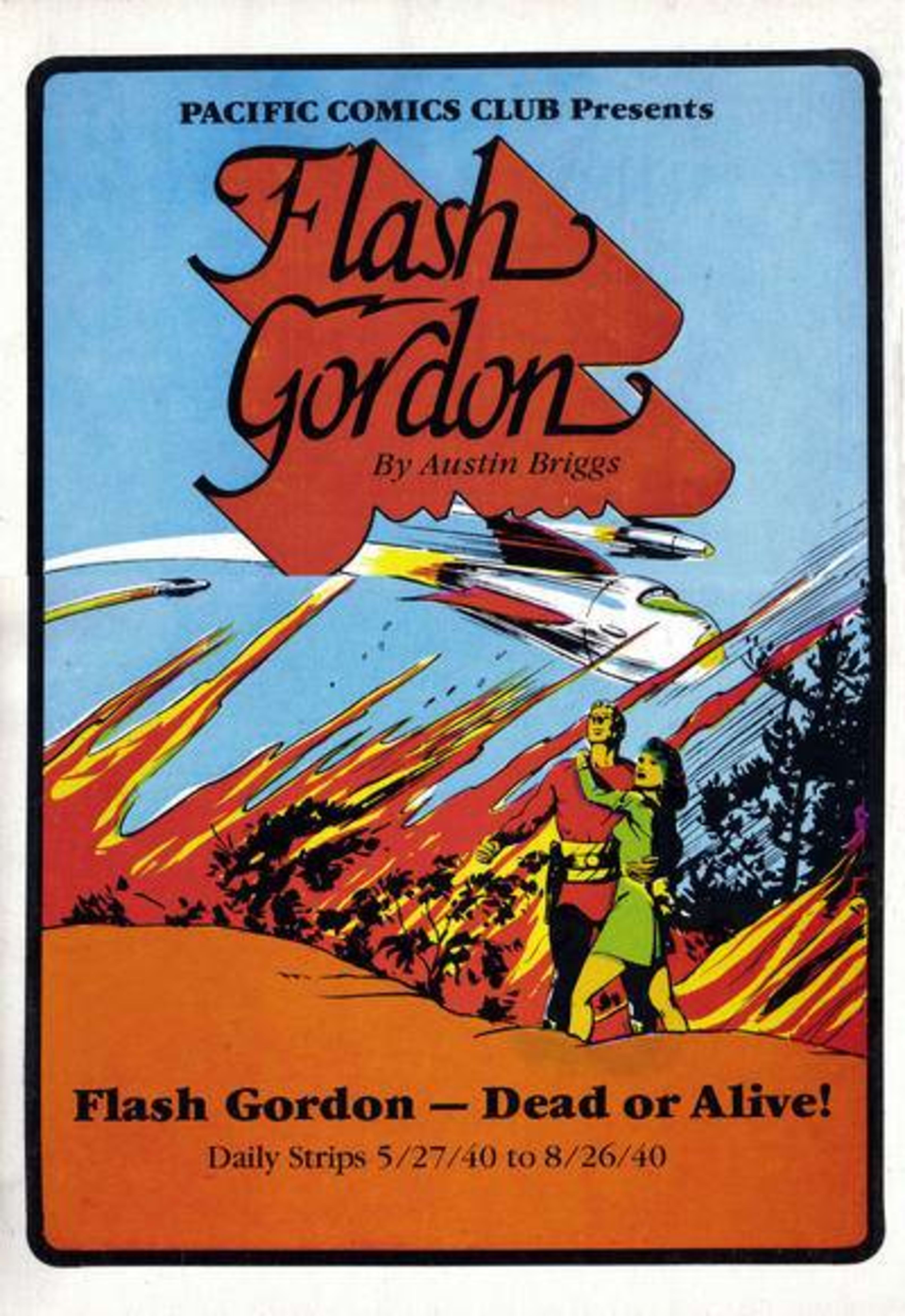 Pacific Comics Club Presents Flash Gordon cover — © Pacific Comics Club