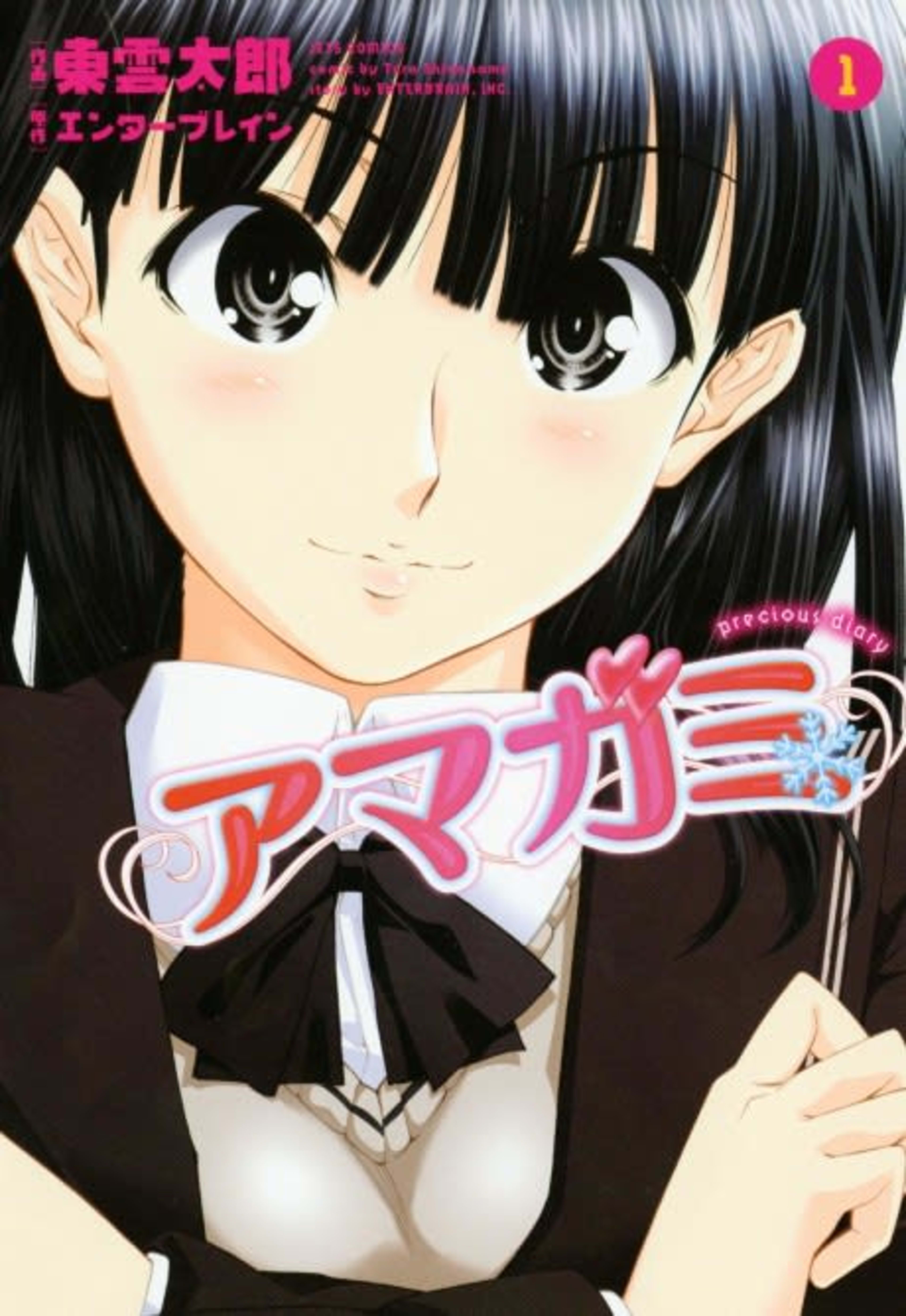 Amagami: precious diary cover — © Viz Media