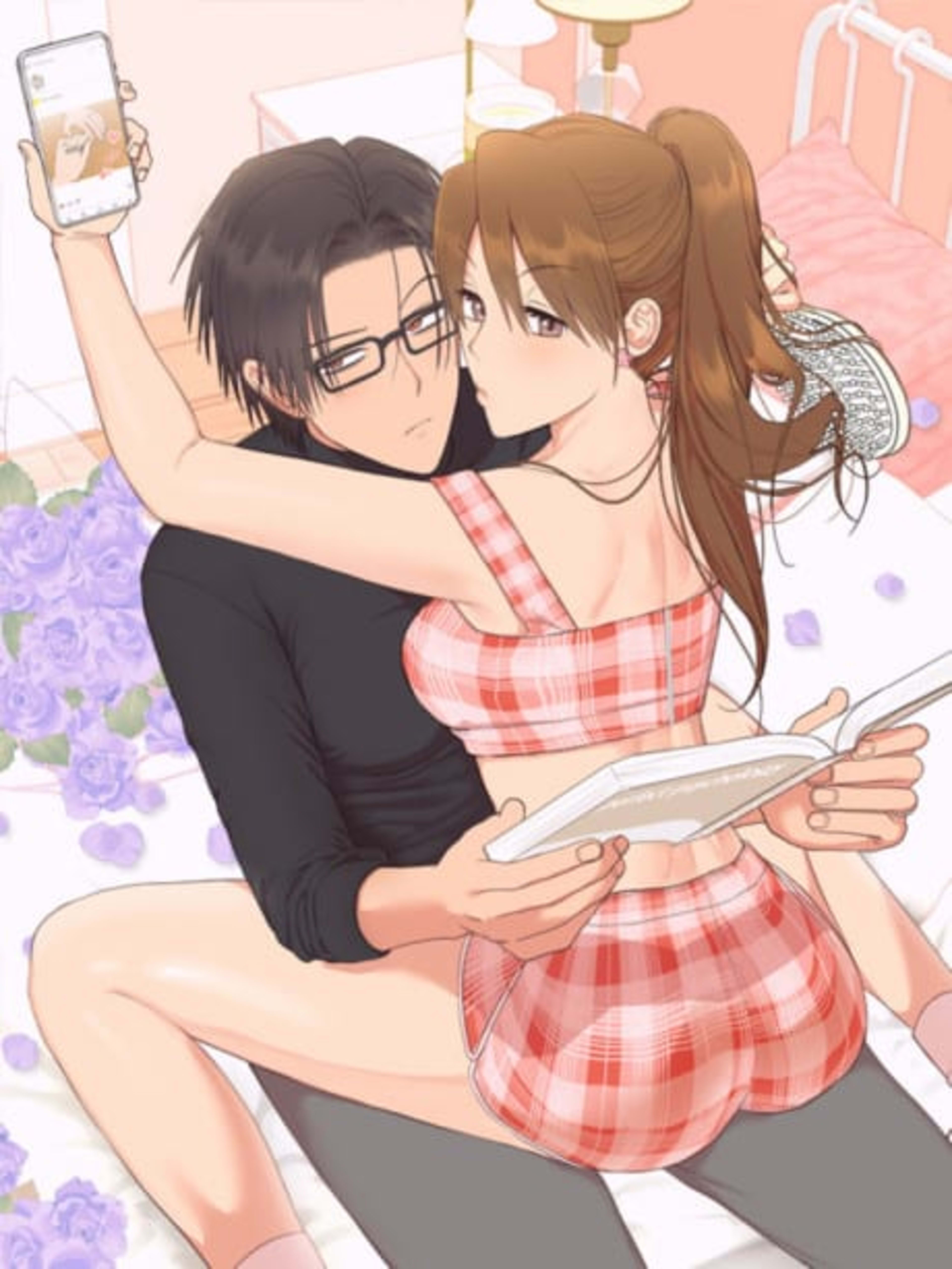 Sora & Haena: Side Story - Ah Young & Jae-In? cover — © Lezhin Comics