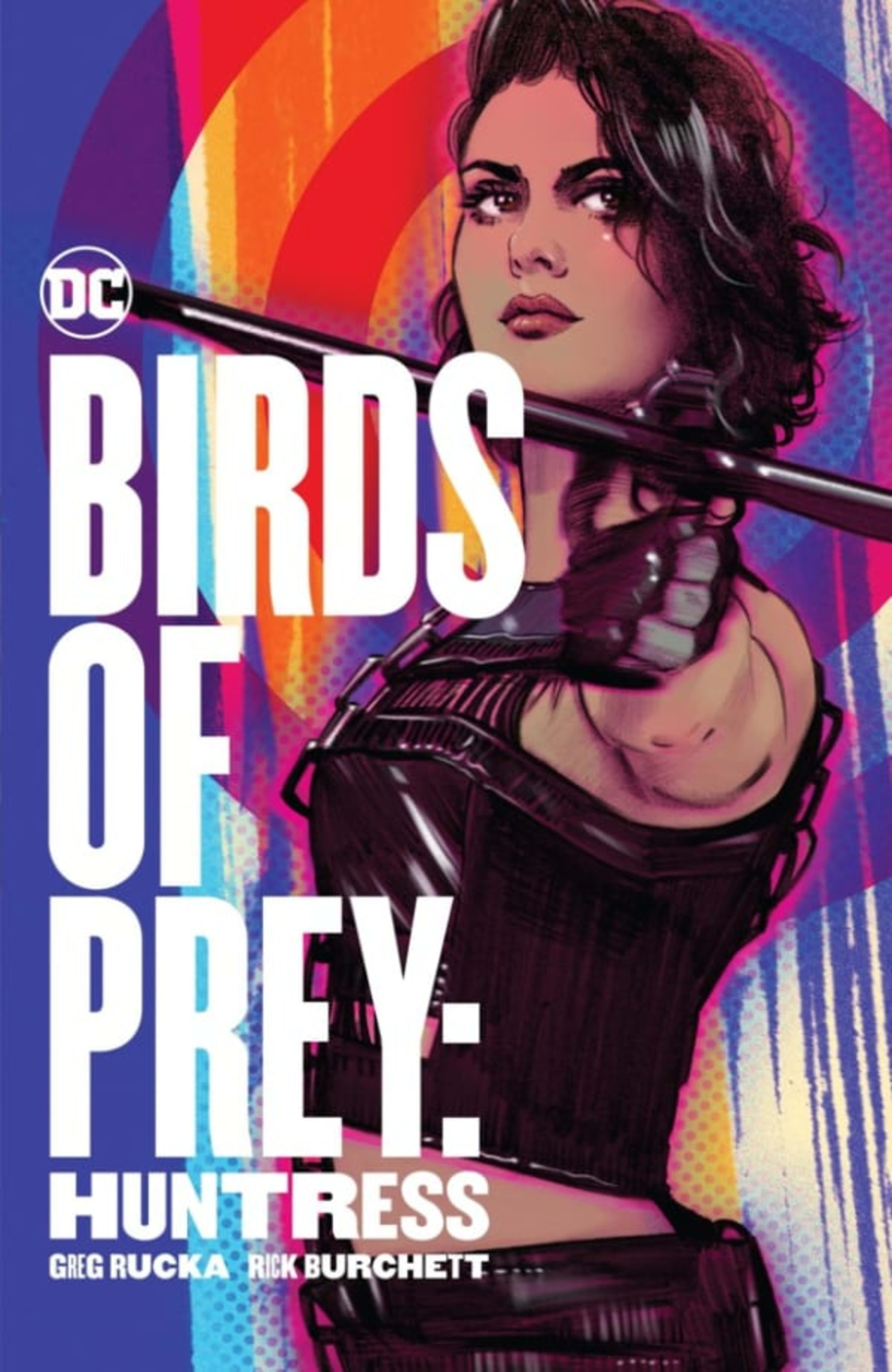 Birds of Prey: Huntress cover — © DC Comics