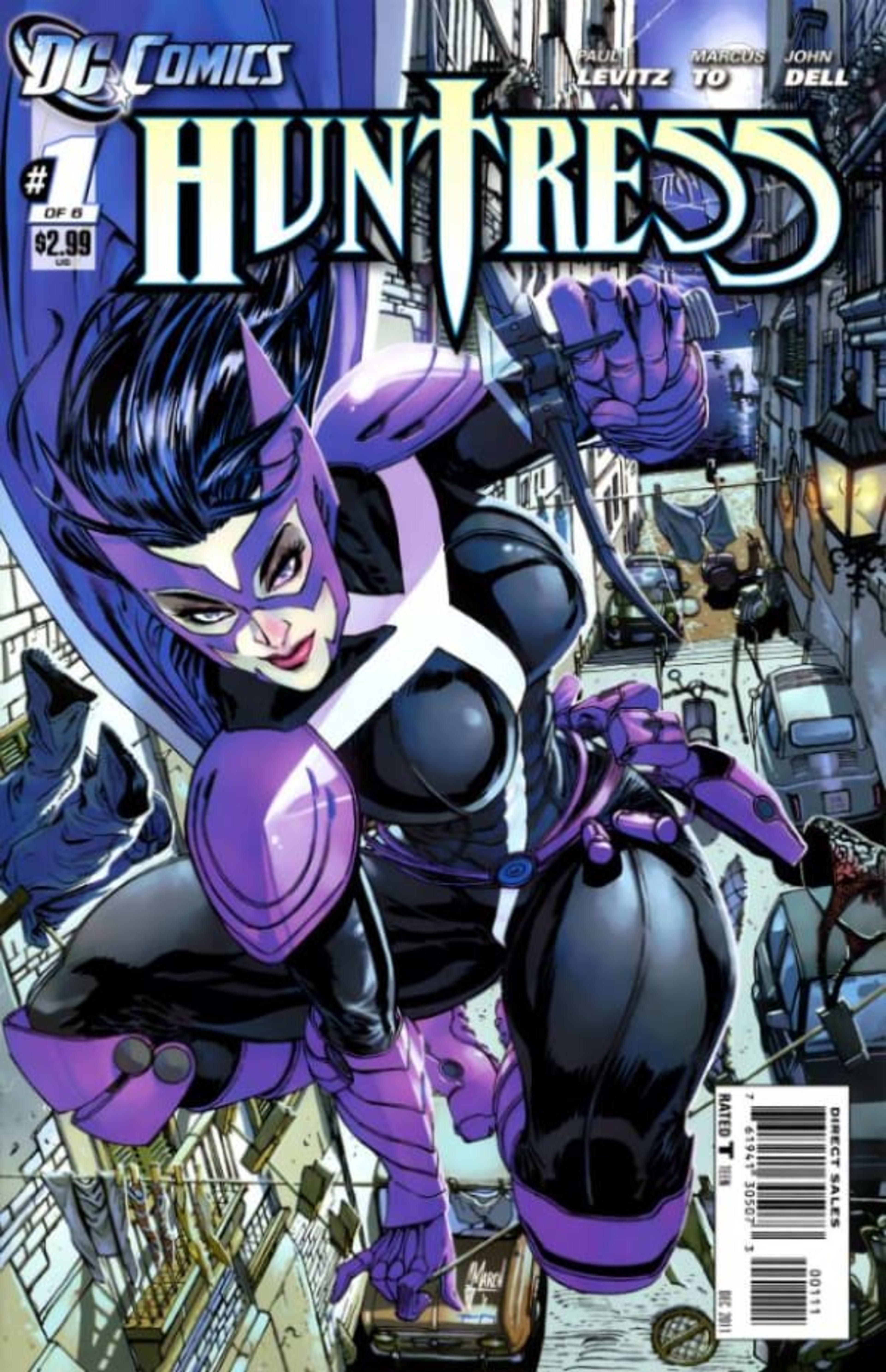 Huntress cover — © DC Comics