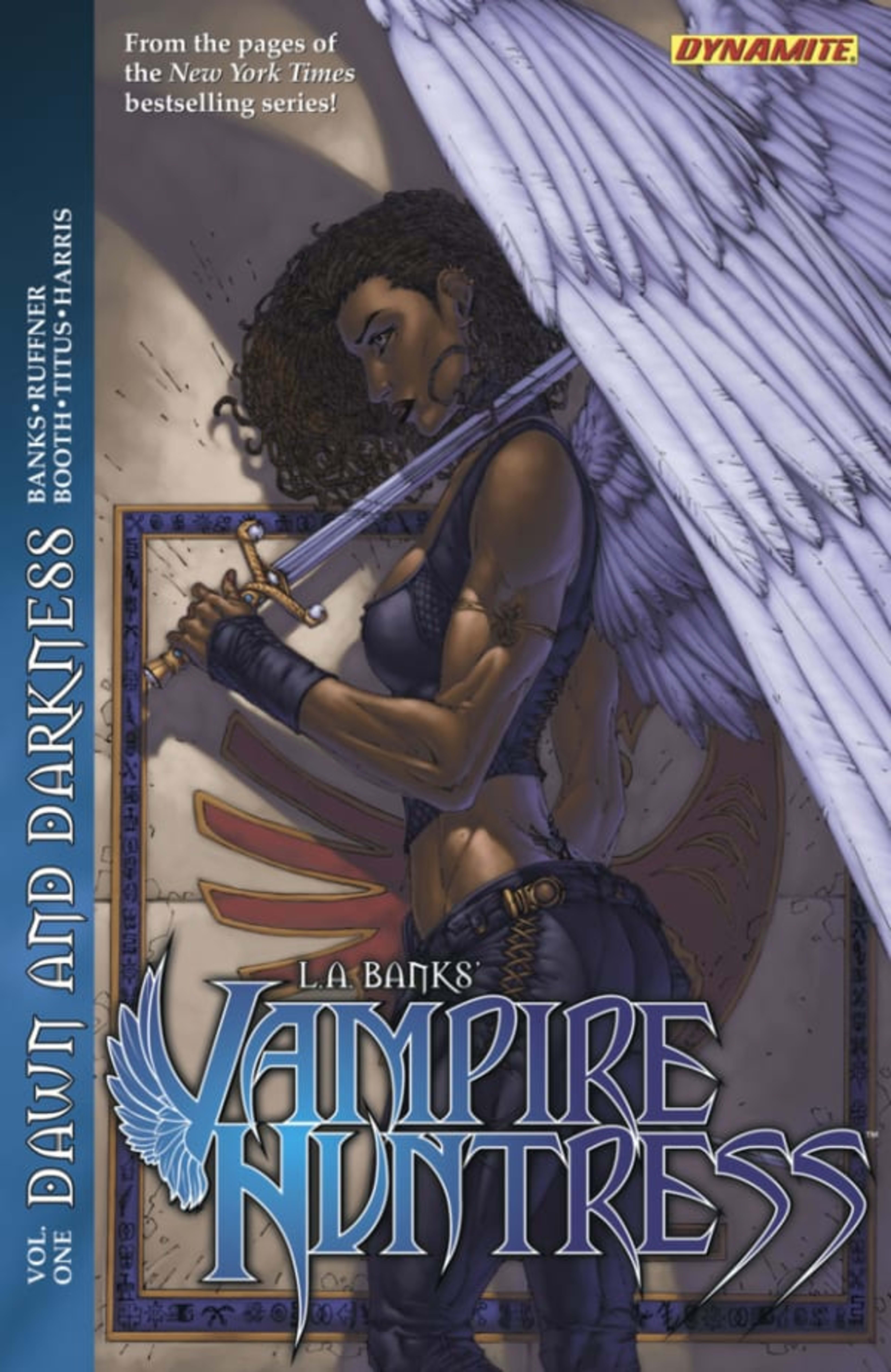 L.A. Banks' Vampire Huntress: Dawn and Darkness cover — © Dynamite Entertainment