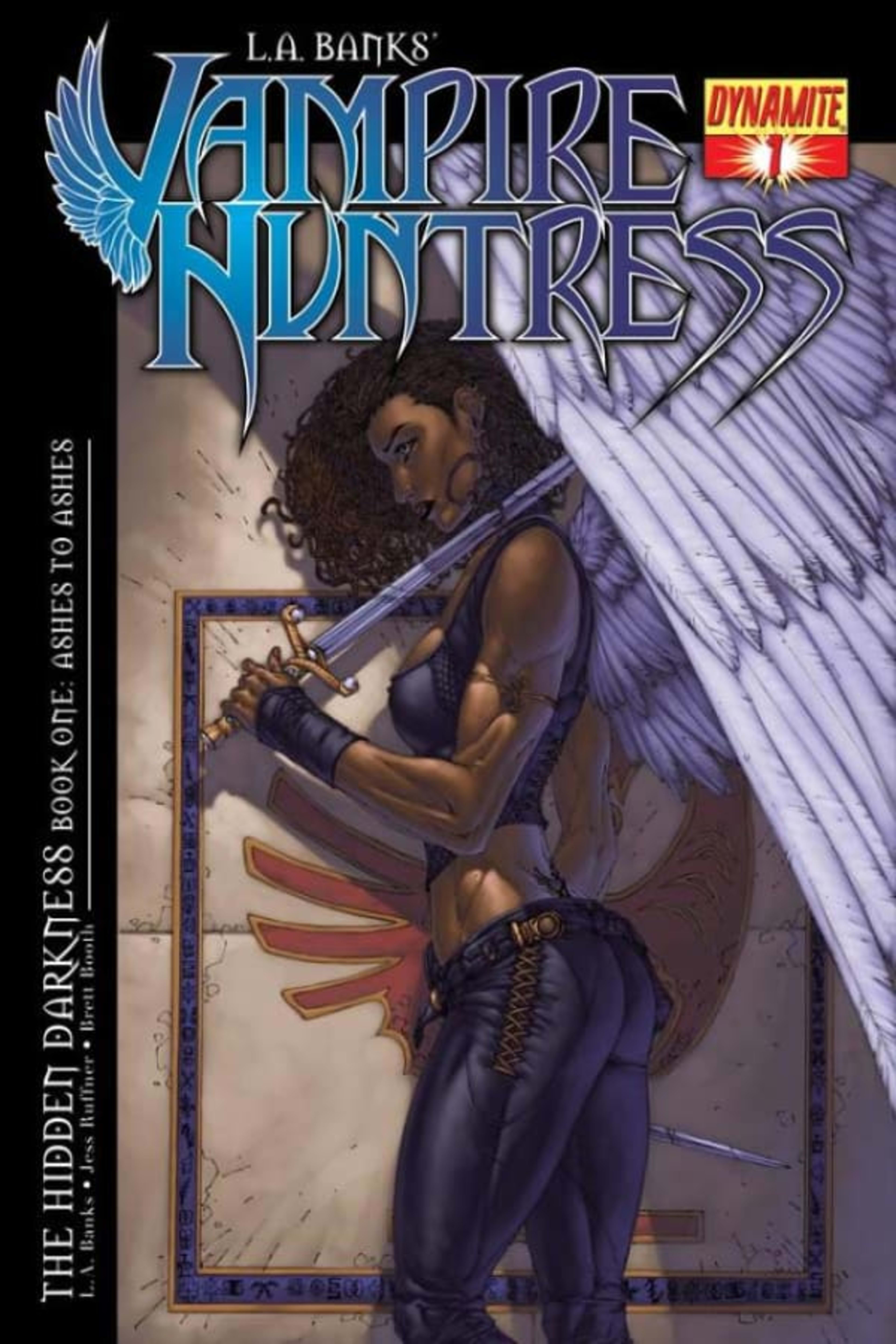 L.A. Banks' Vampire Huntress: The Hidden Darkness cover — © Dynamite Entertainment