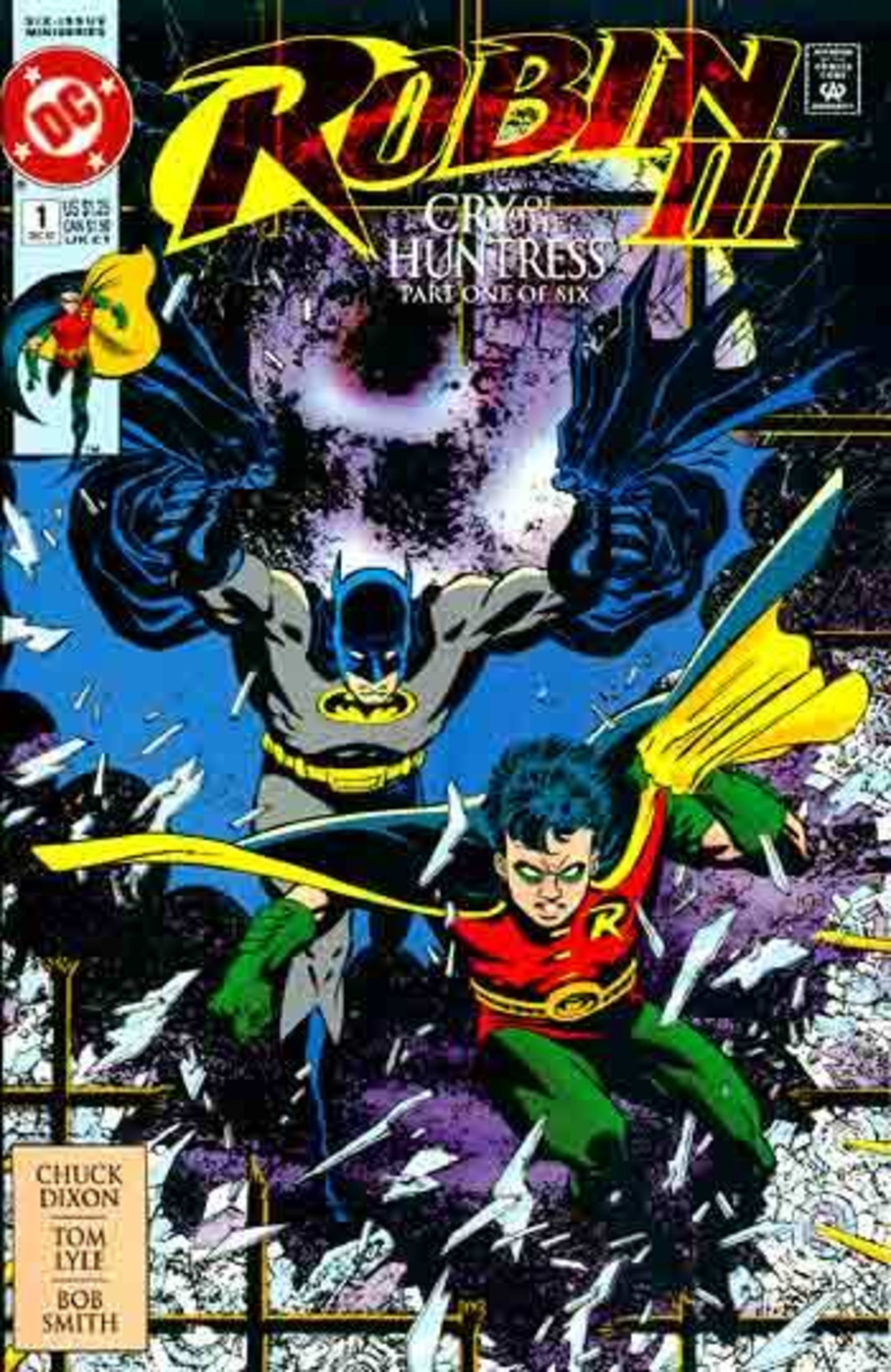 Robin III: Cry of the Huntress cover — © DC Comics
