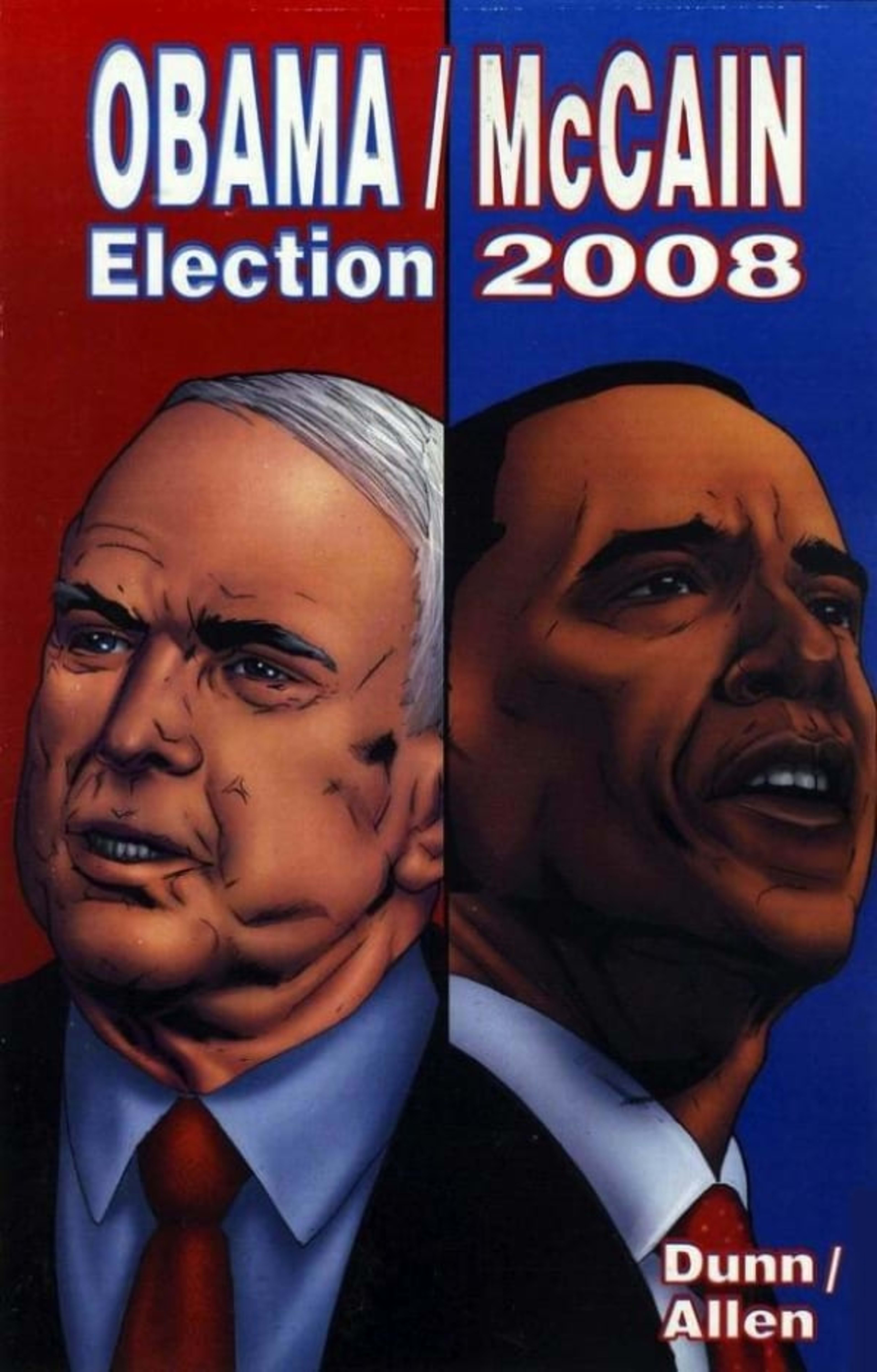 Obama/McCain: Election 2008 cover — © Antarctic Press