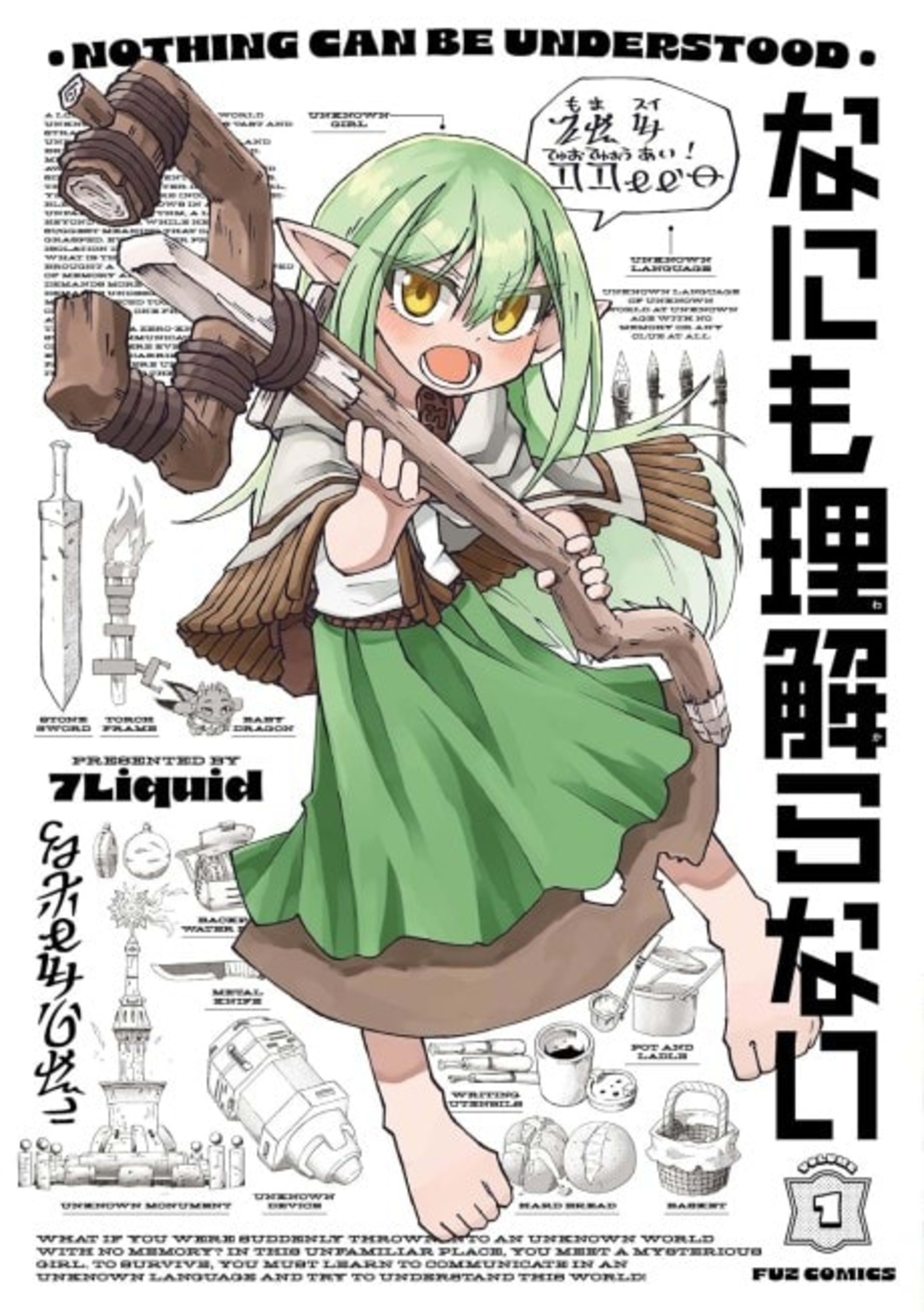 Nani mo Wakaranai cover — © Viz Media