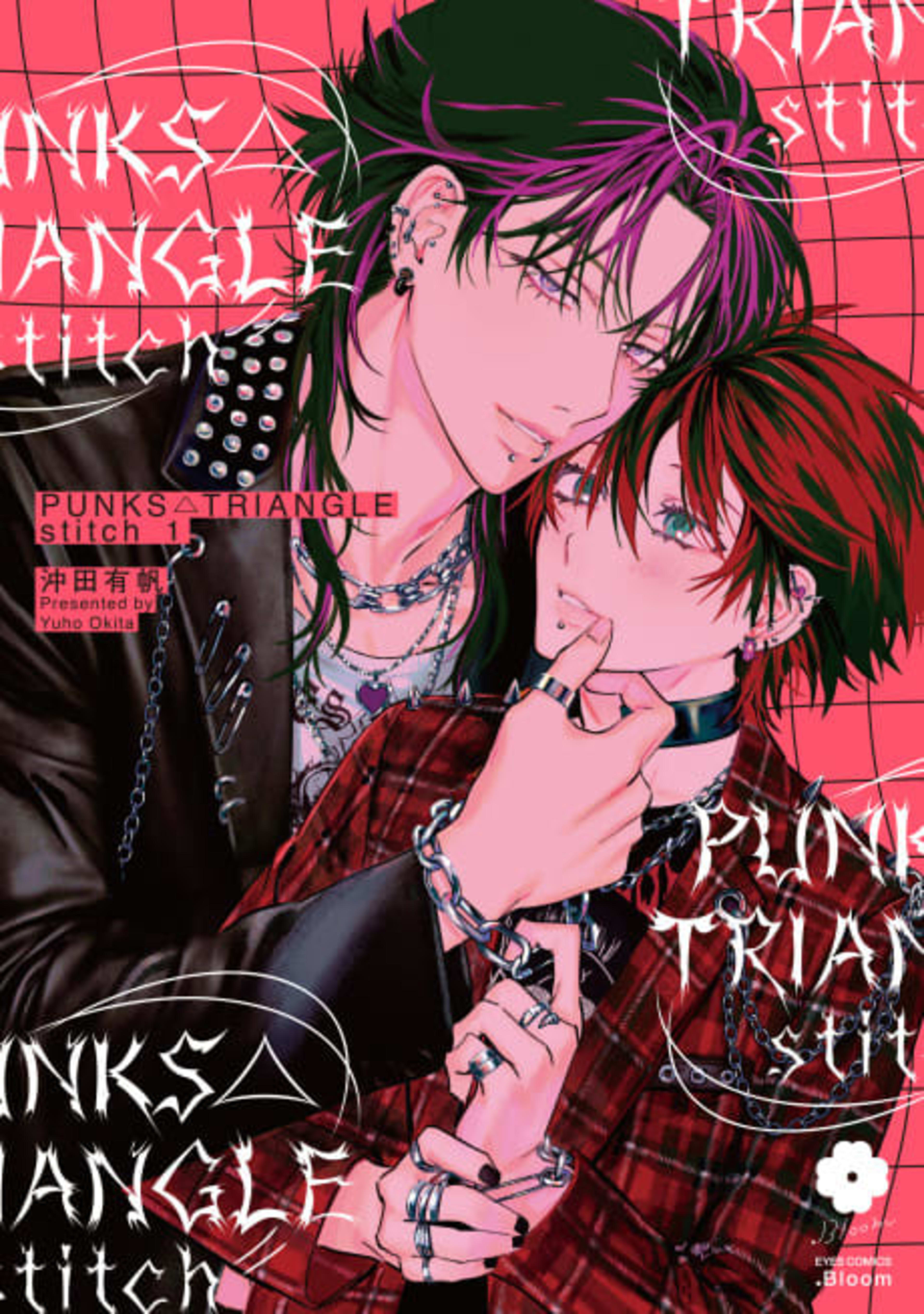 PUNKS TRIANGLE stitch cover — © Viz Media