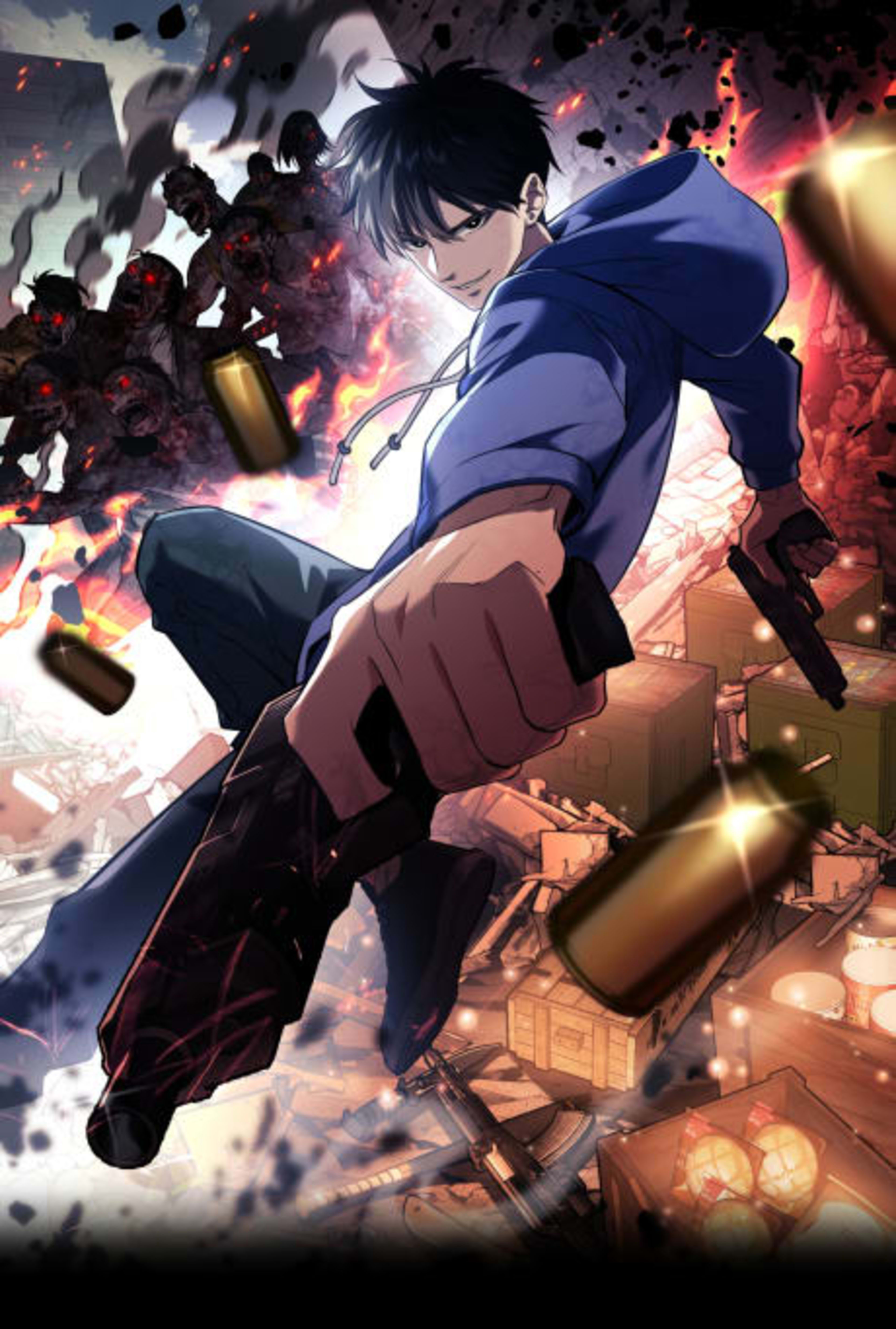 Rebirth in the Apocalypse: Rising to Power Through Blind Boxes cover — © WebComics