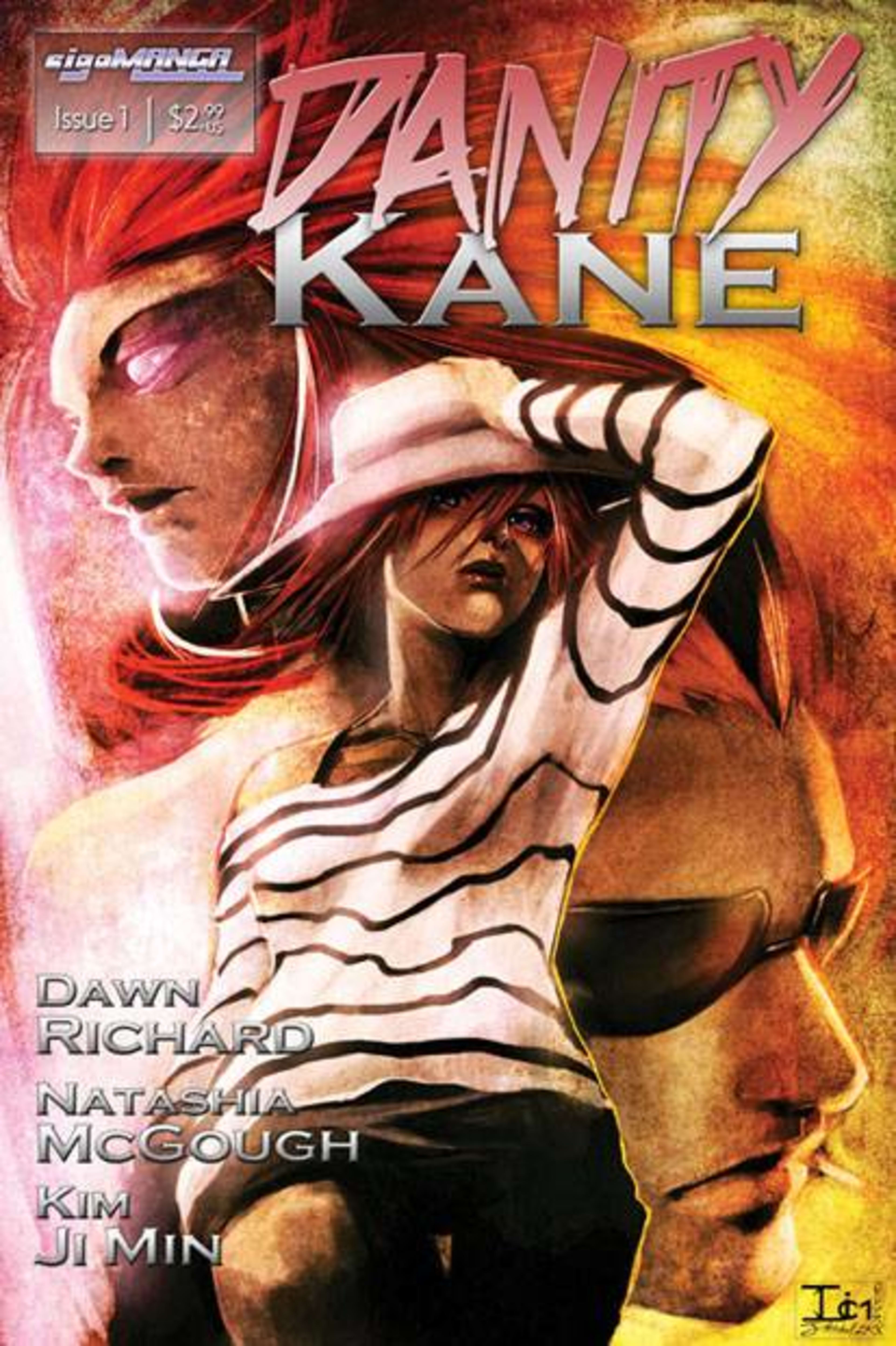 Danity Kane cover — © Danity Kane Comics