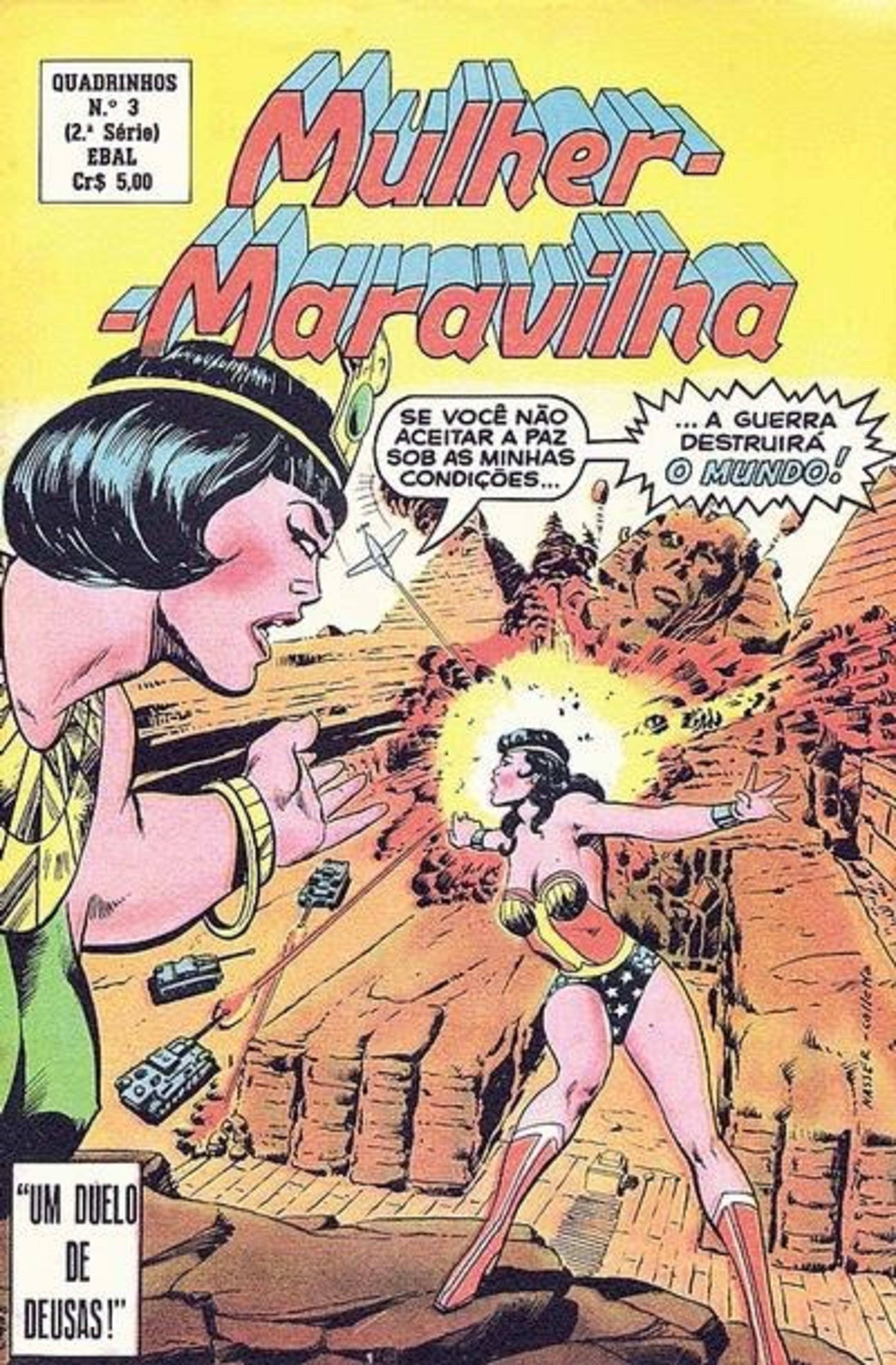 Quadrinhos 2ª Série: Mulher-Maravilha 3