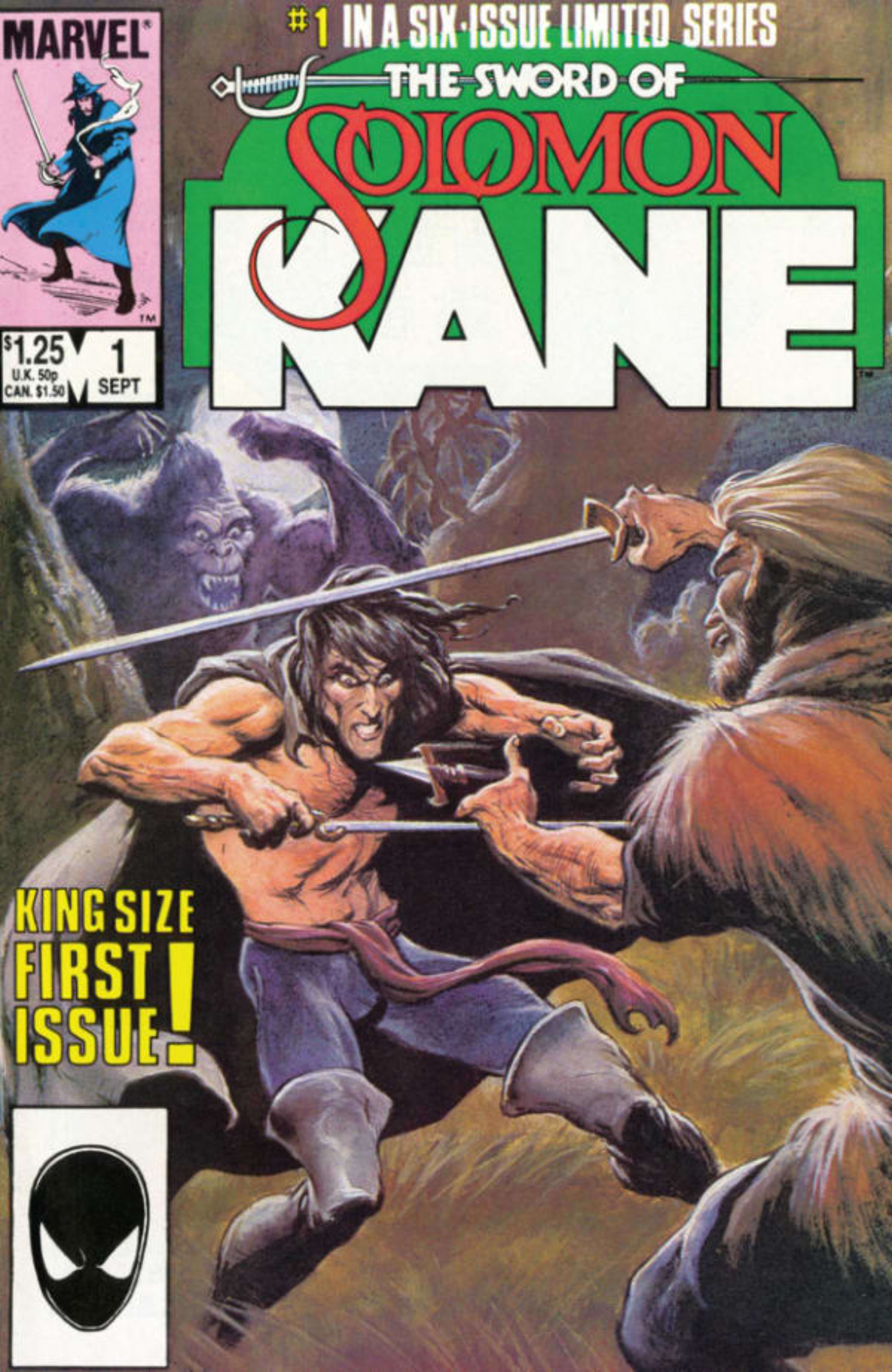 The Sword of Solomon Kane cover — © Marvel