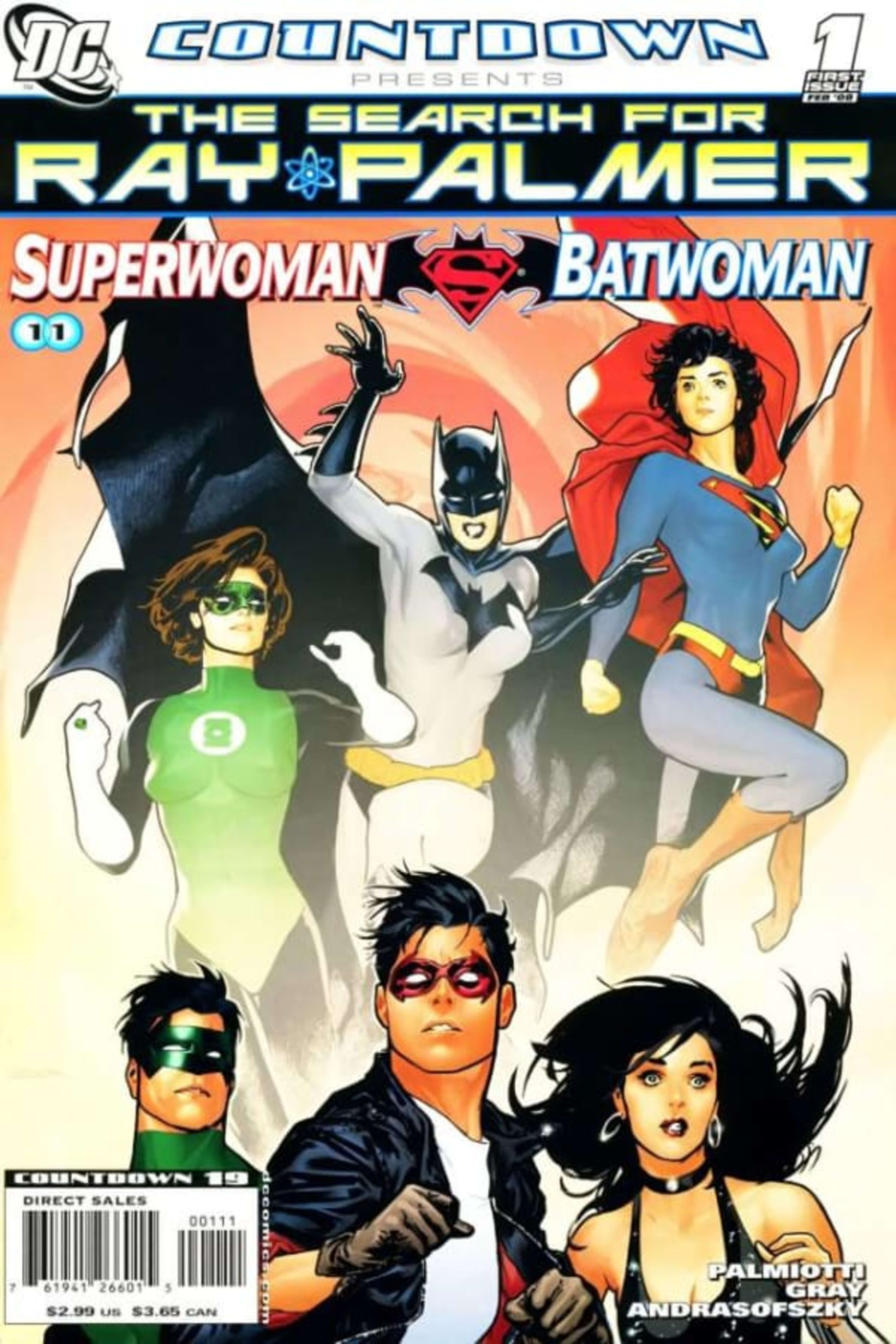 Countdown Presents: The Search For Ray Palmer: Superwoman/Batwoman cover — © DC Comics