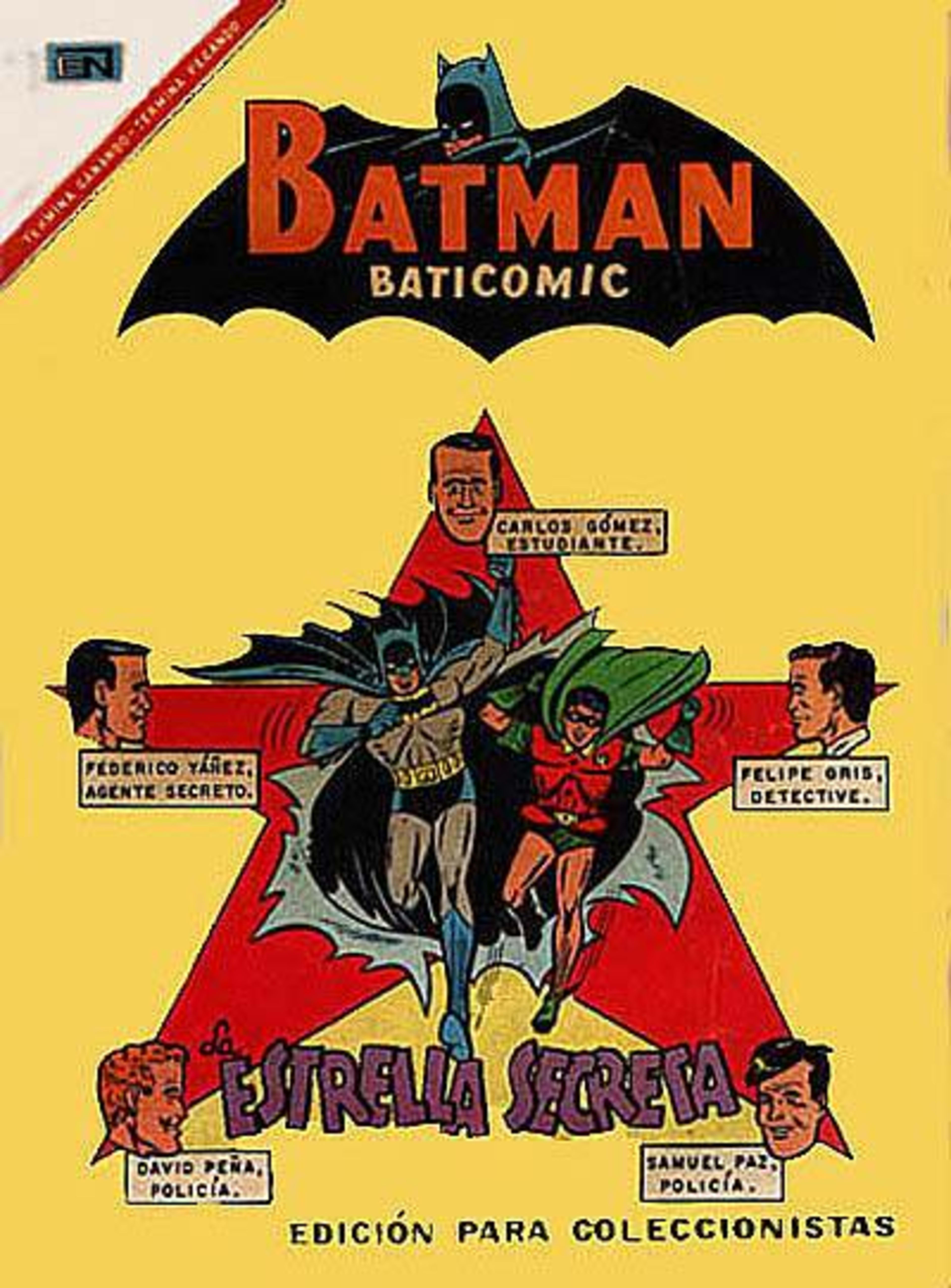 Baticomic cover — © Editorial Novaro