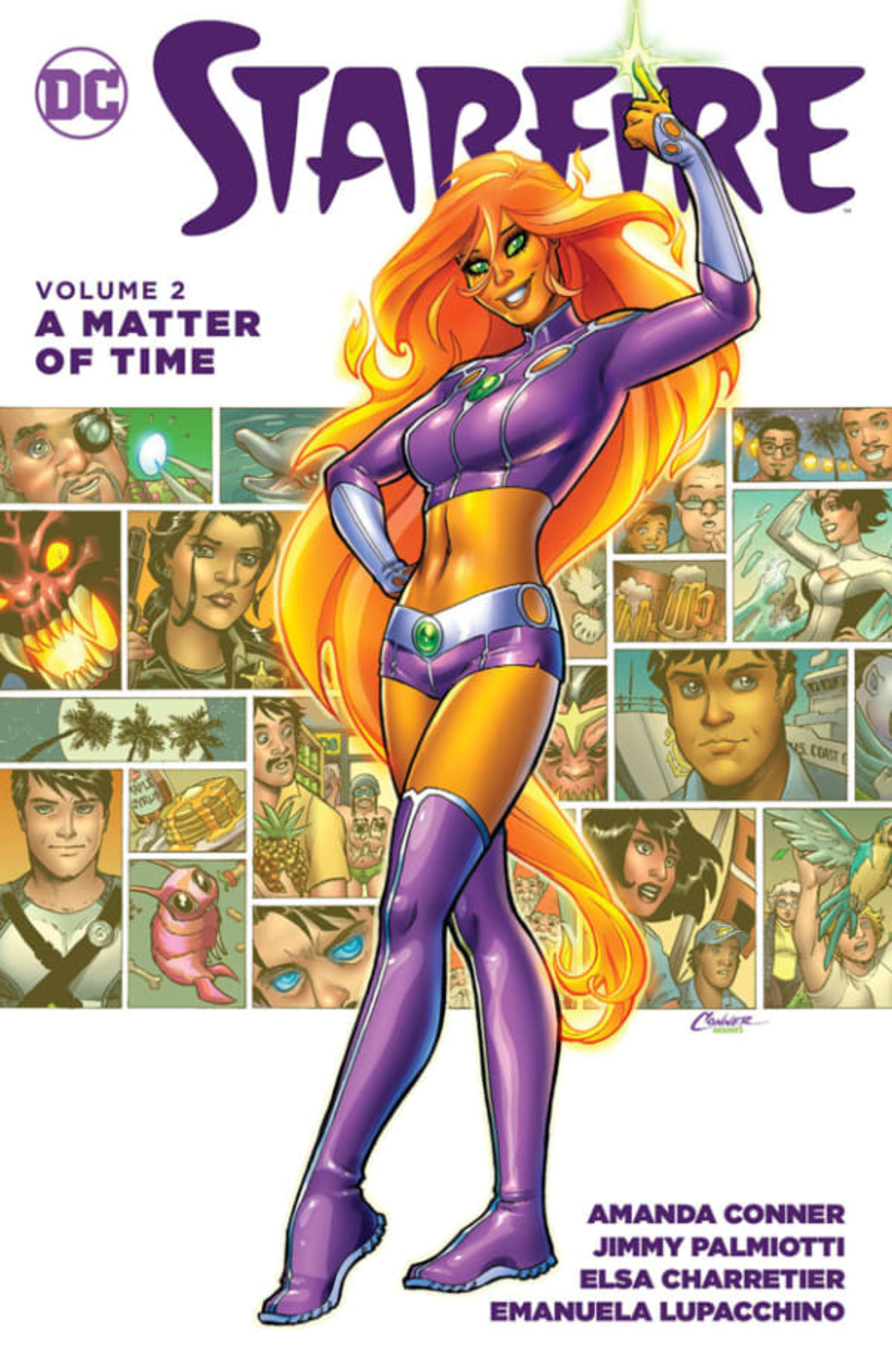 Starfire: A Matter of Time cover — © DC Comics